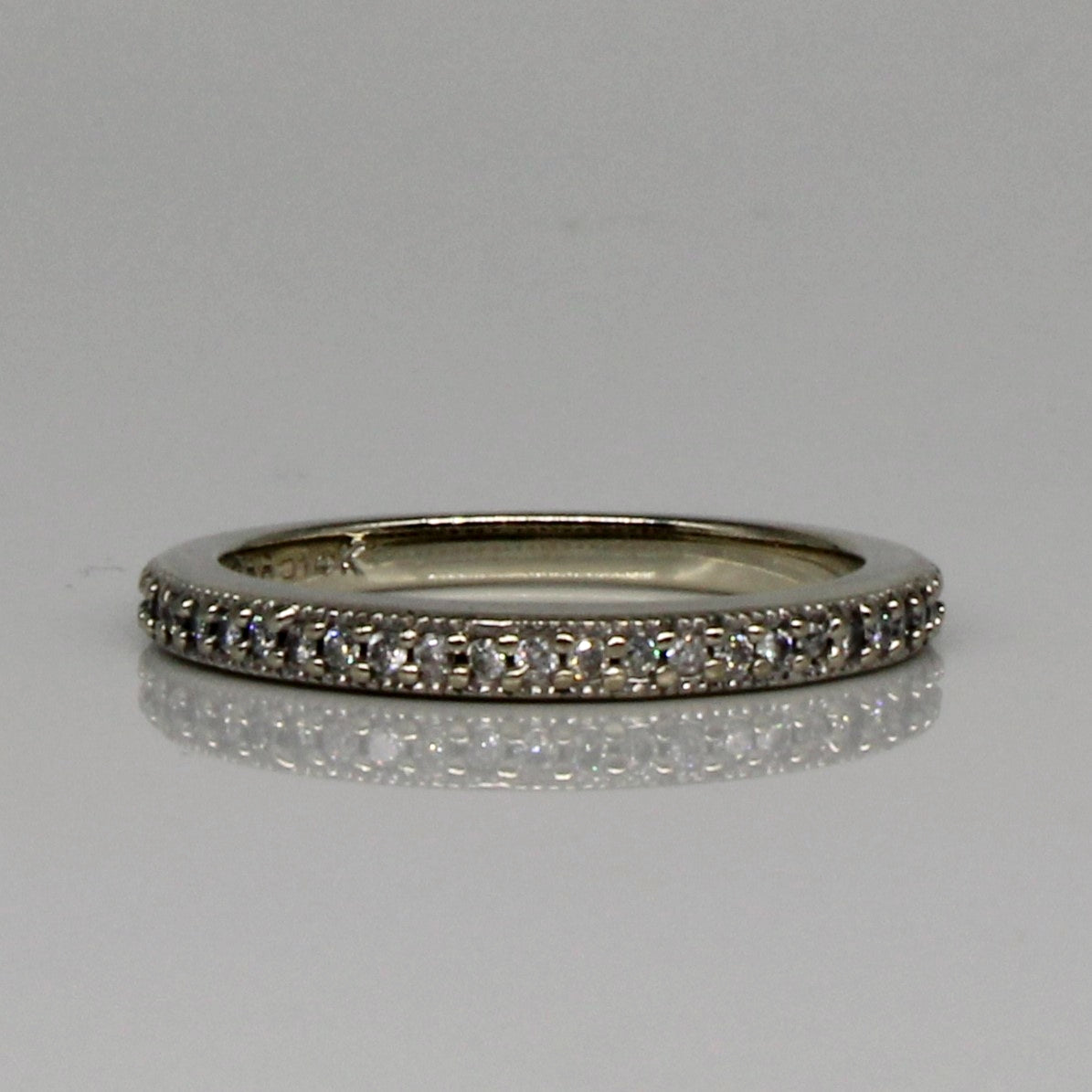 Channel Set Diamond Ring | 0.13ctw | SZ 5.25 |