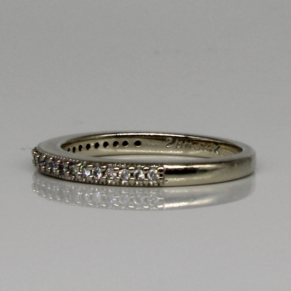 Channel Set Diamond Ring | 0.13ctw | SZ 5.25 |
