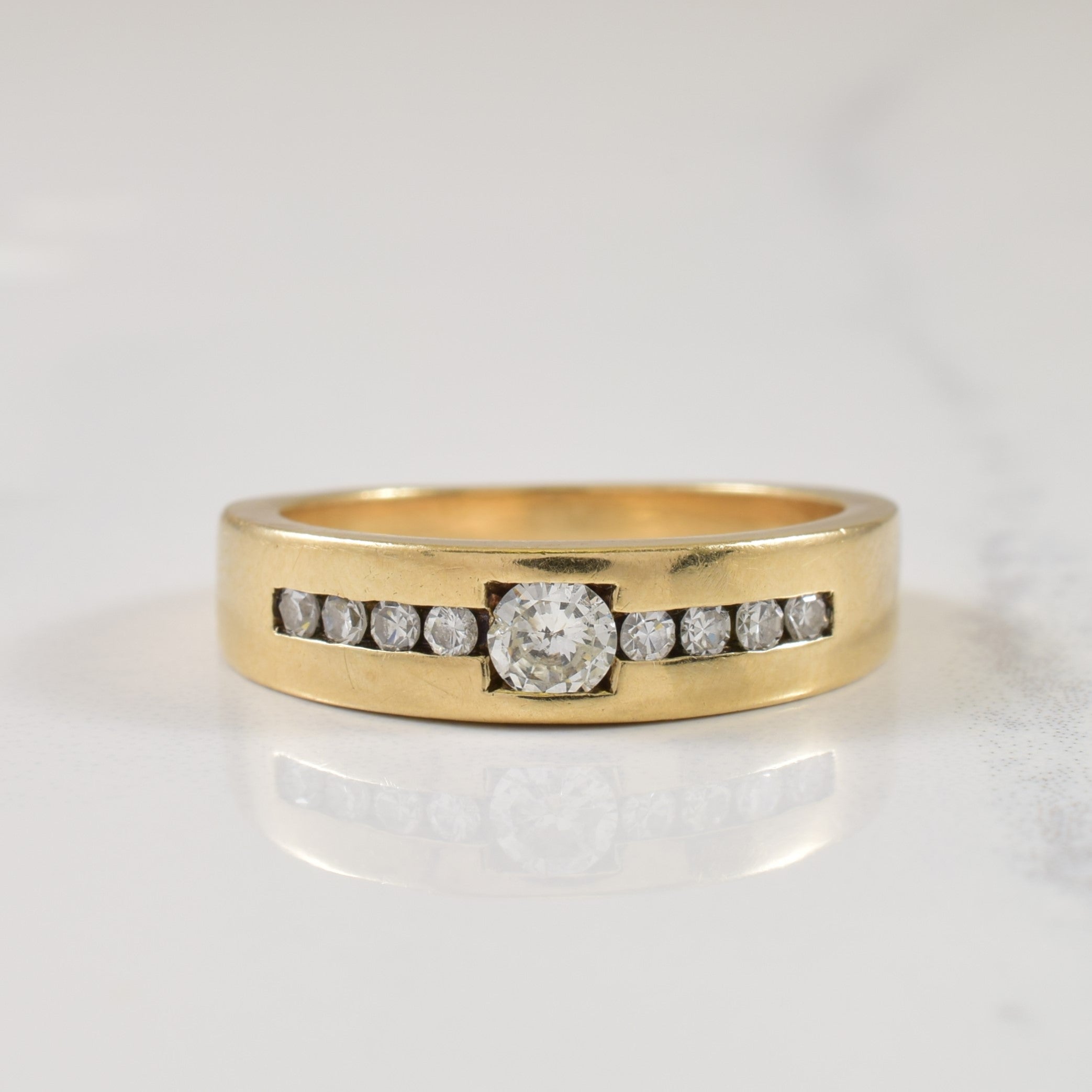 Channel Set Diamond Ring | 0.27ctw | SZ 6.5 |