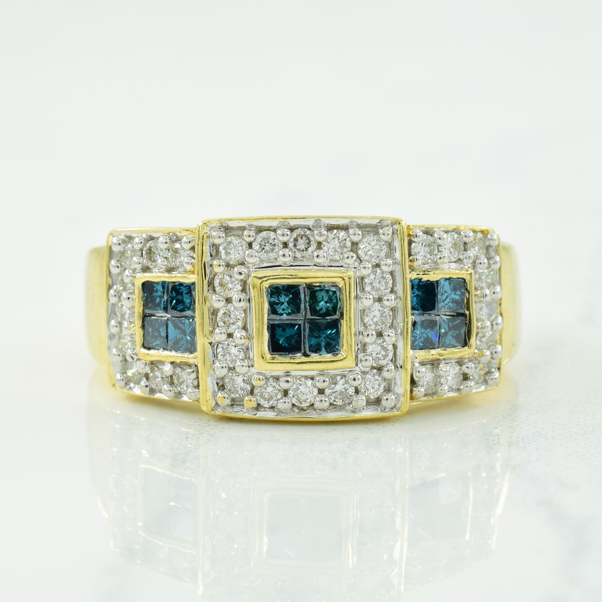 Cluster Diamond Ring | 0.79ctw | SZ 8.75 |