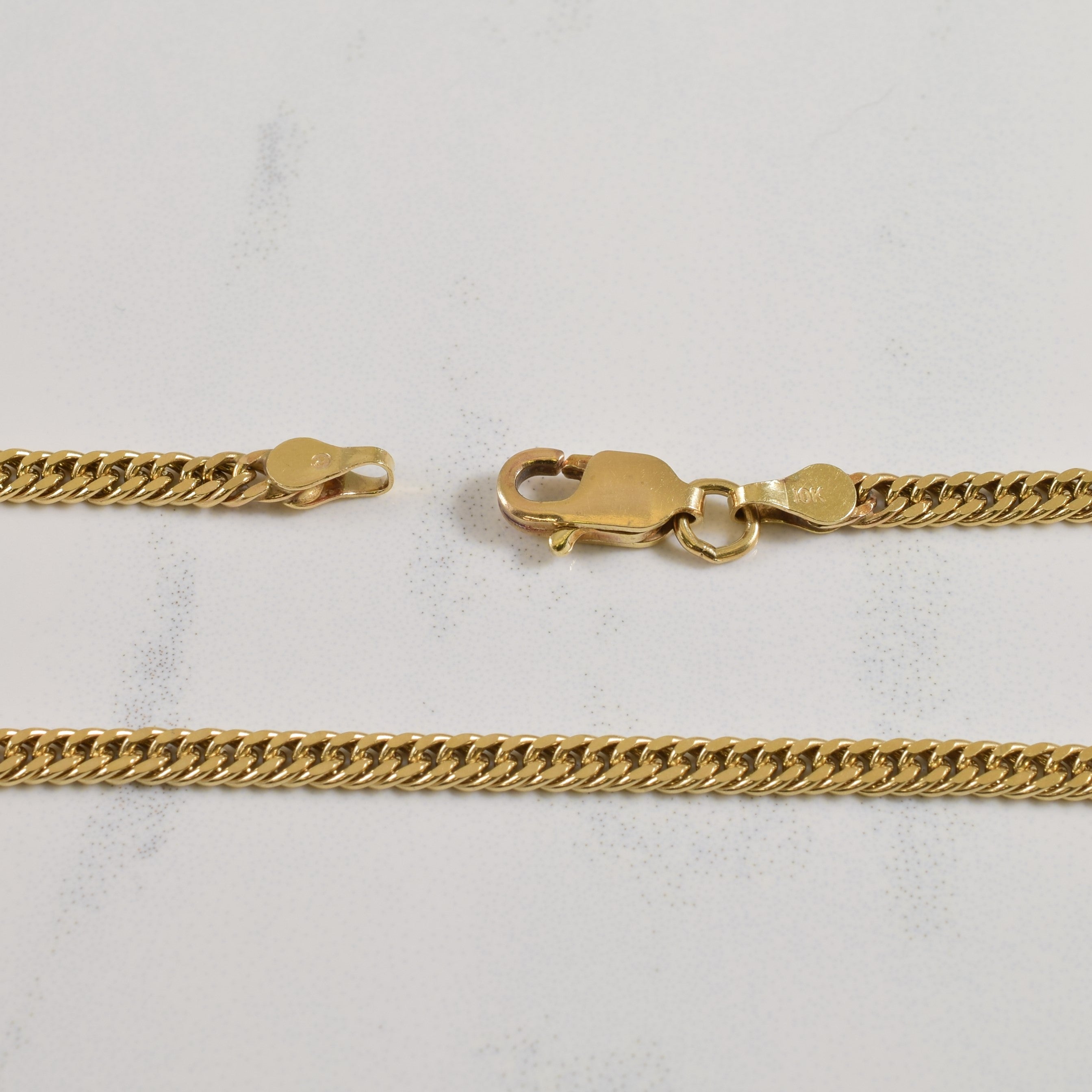10k Yellow Gold Curb Chain | 20" |