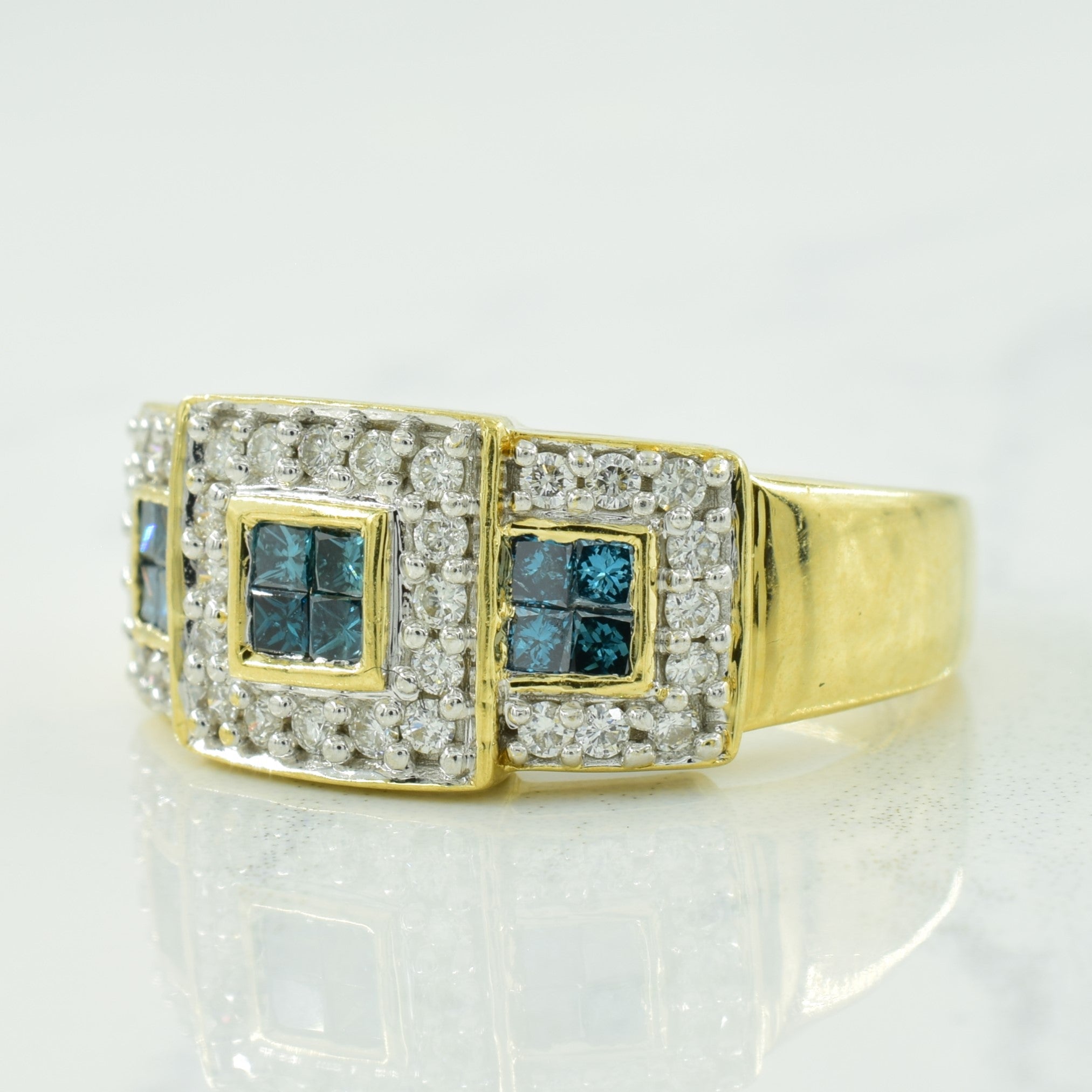 Cluster Diamond Ring | 0.79ctw | SZ 8.75 |