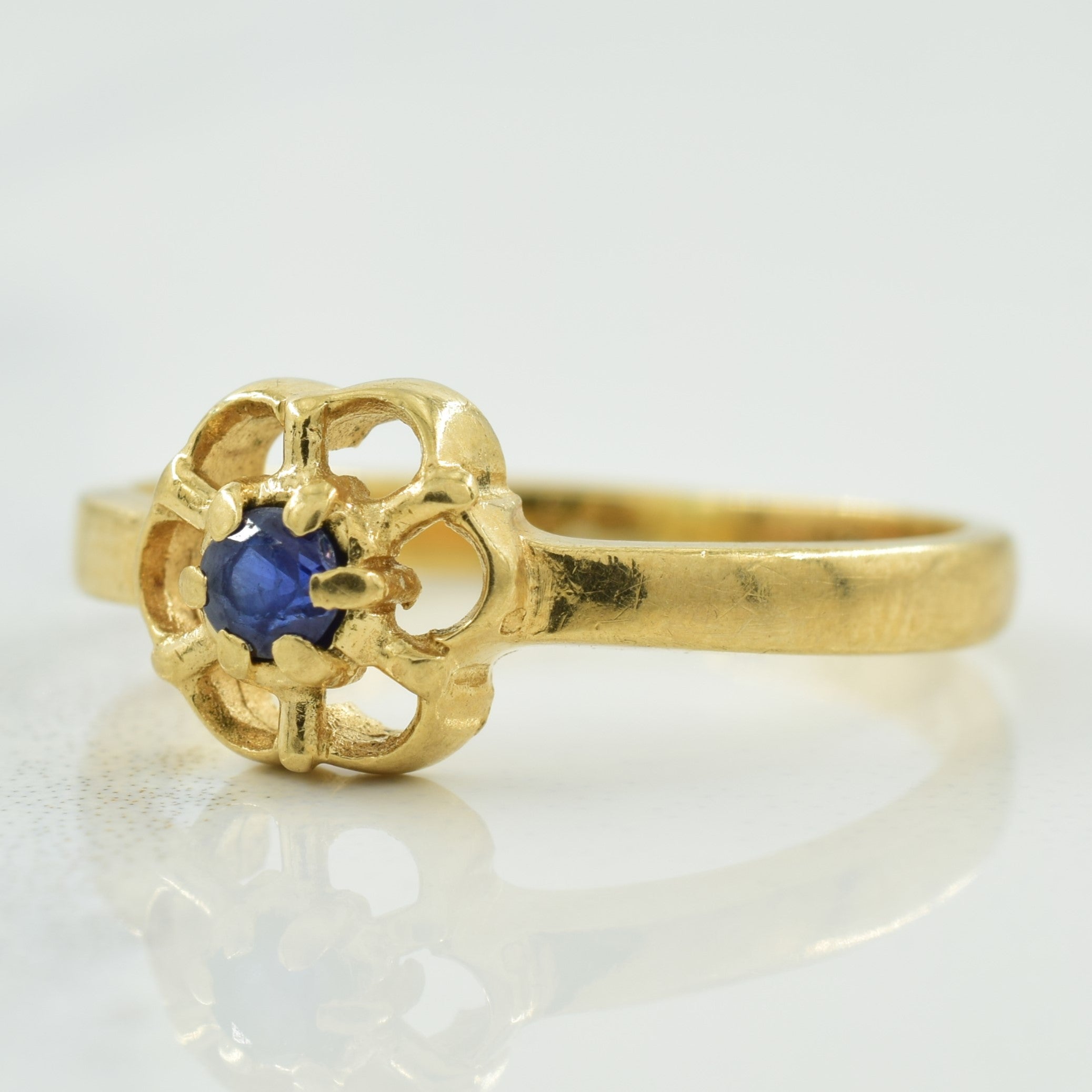 Blue Sapphire Ring | 0.08ct | SZ 4.75 |