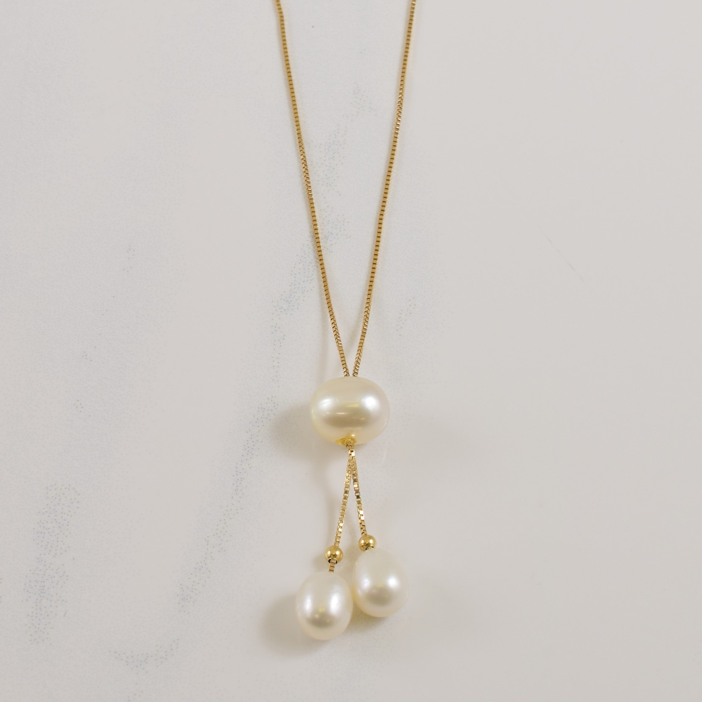 Cultured Pearl Necklace | 8.00ctw | 15" |