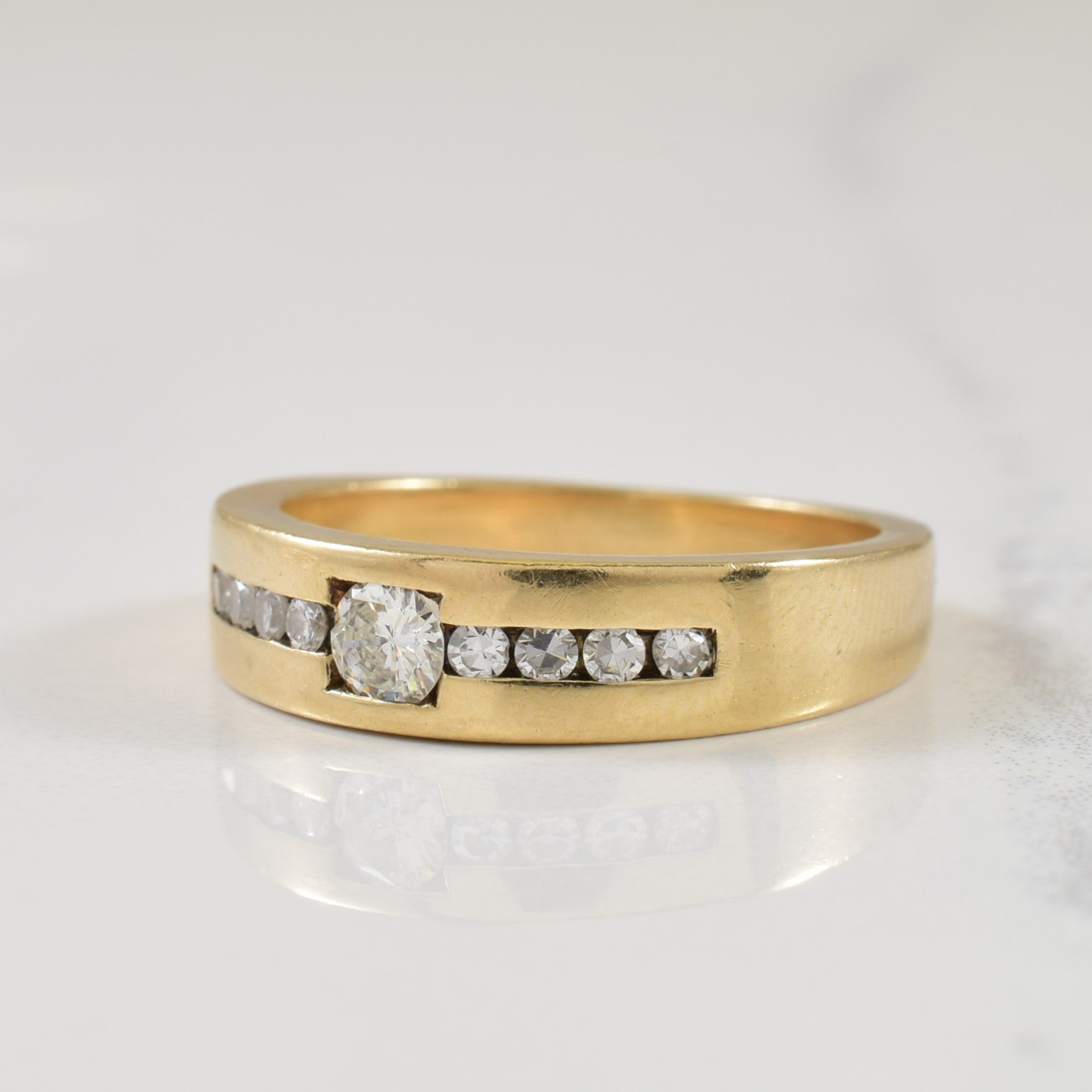 Channel Set Diamond Ring | 0.27ctw | SZ 6.5 |