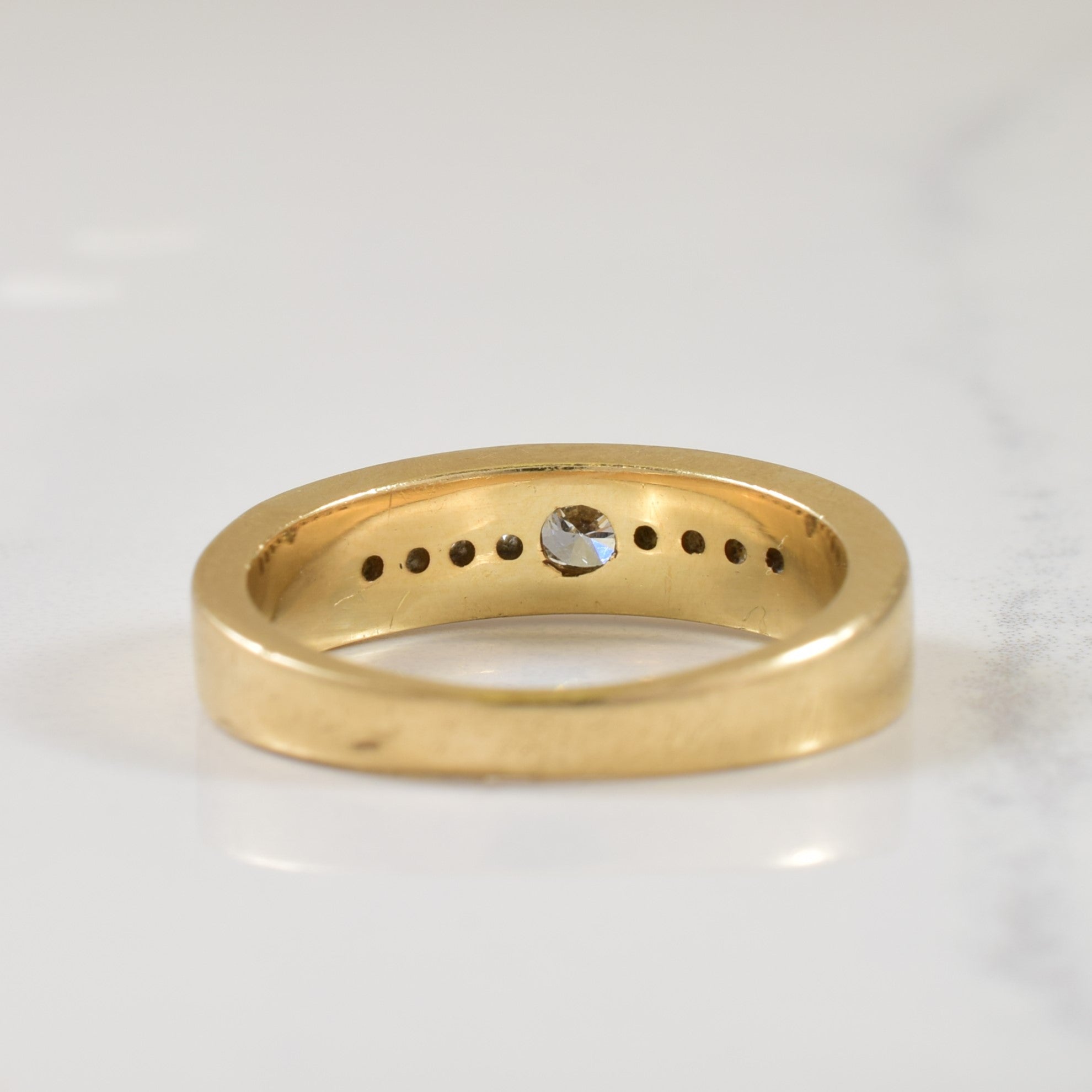 Channel Set Diamond Ring | 0.27ctw | SZ 6.5 |