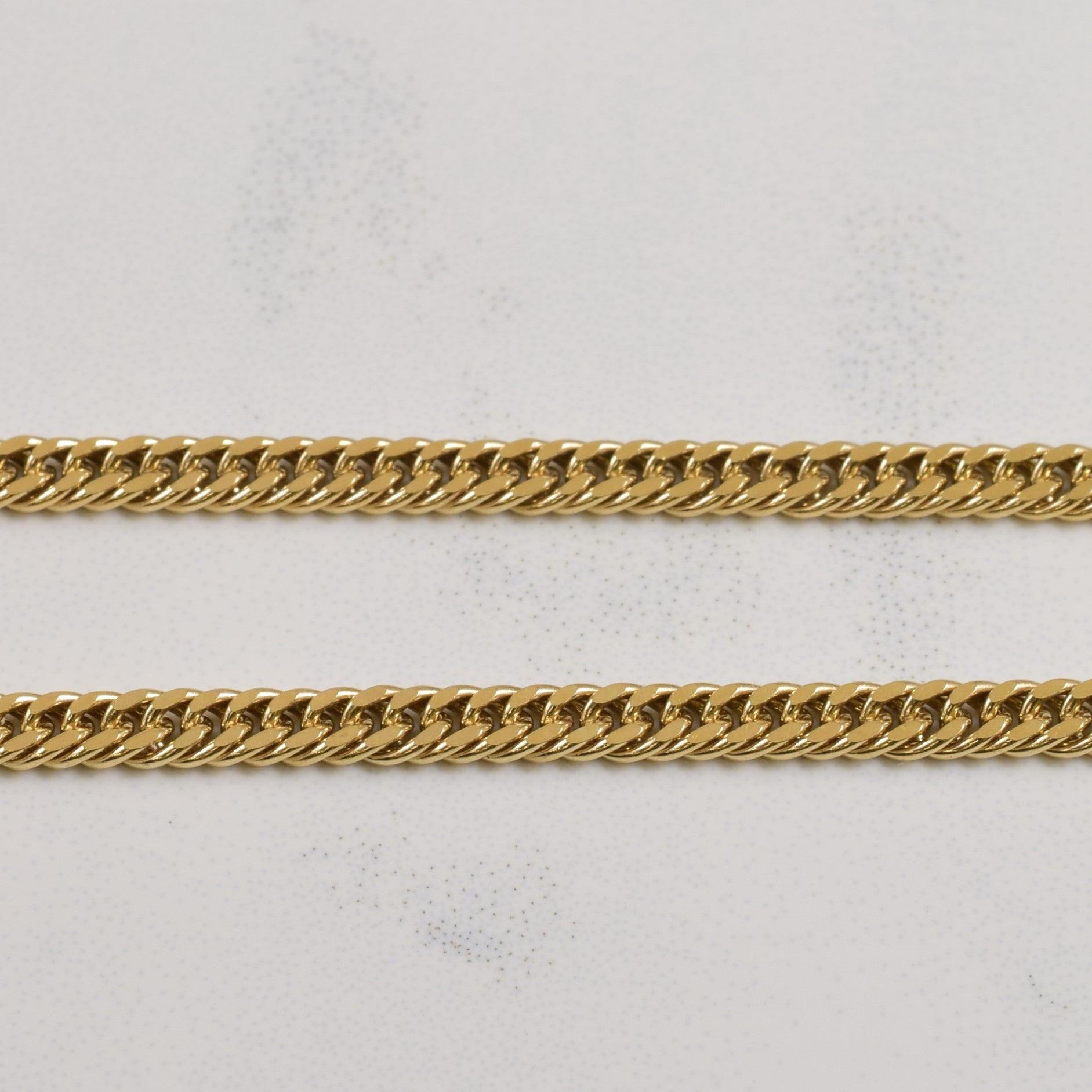 10k Yellow Gold Curb Chain | 20" |