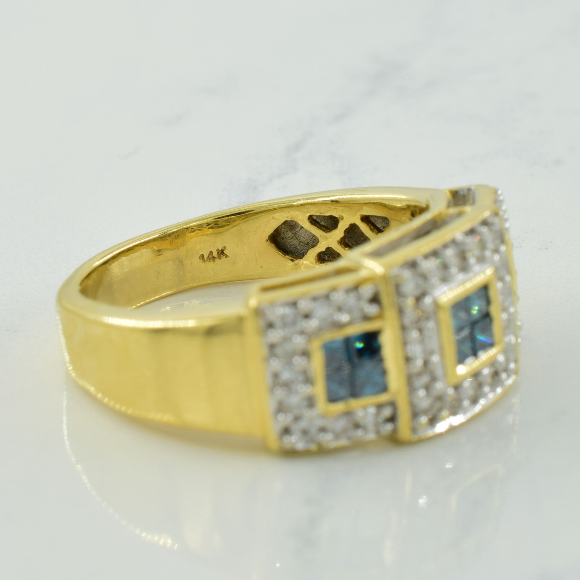 Cluster Diamond Ring | 0.79ctw | SZ 8.75 |