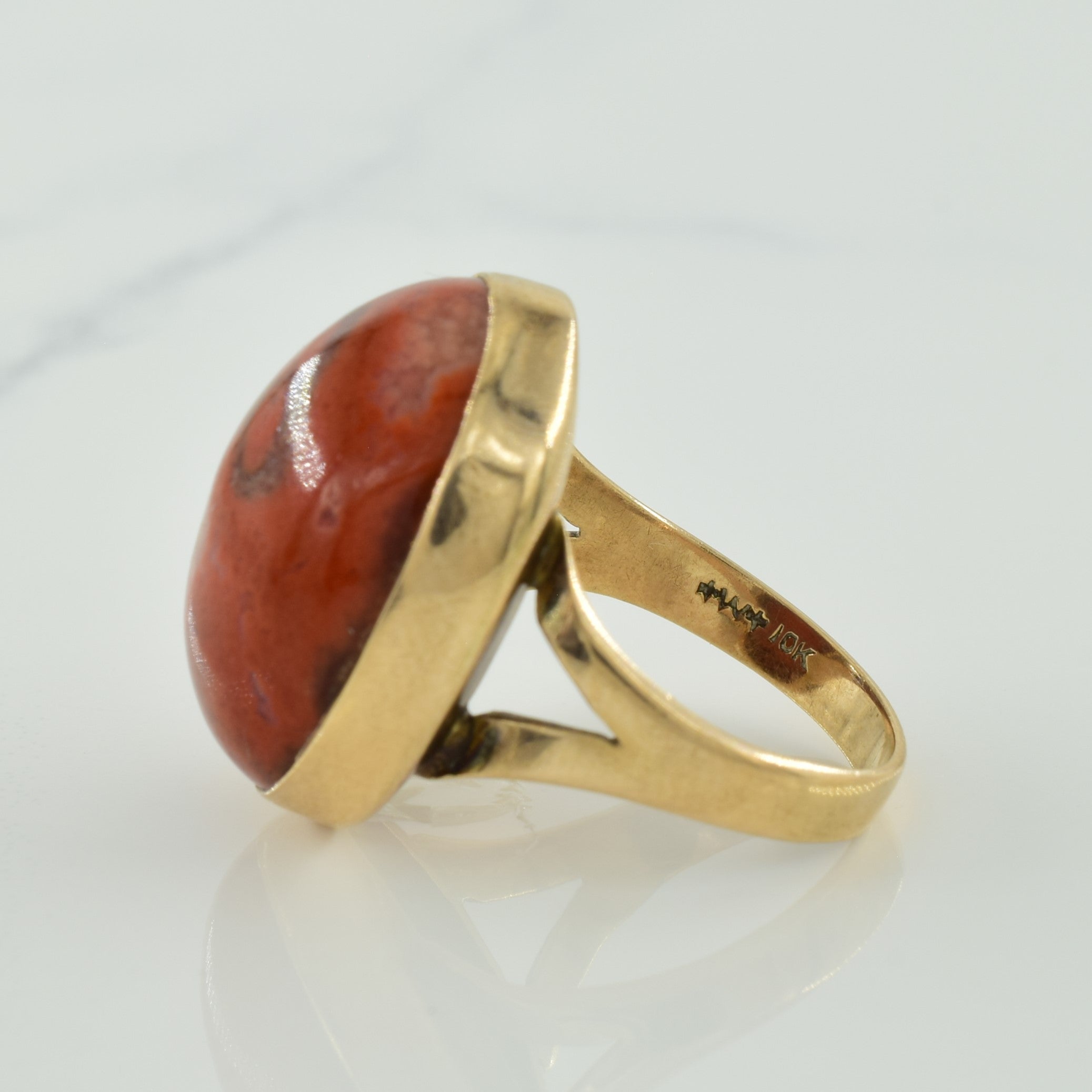 Agate Cocktail Ring | 15.00ct | SZ 5.25 |