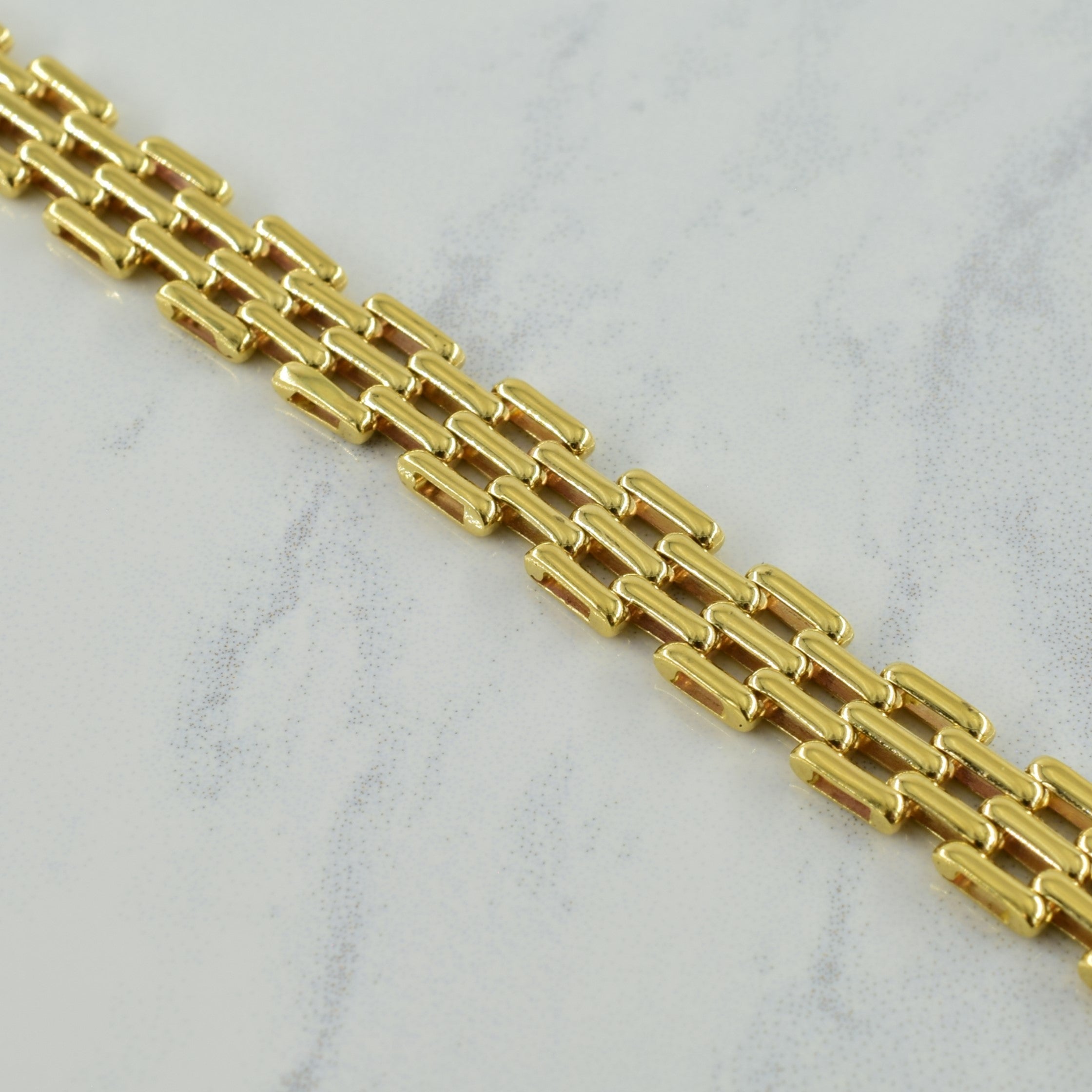Diamond Panther Chain Link Necklace | 0.50ctw | 15.5" |