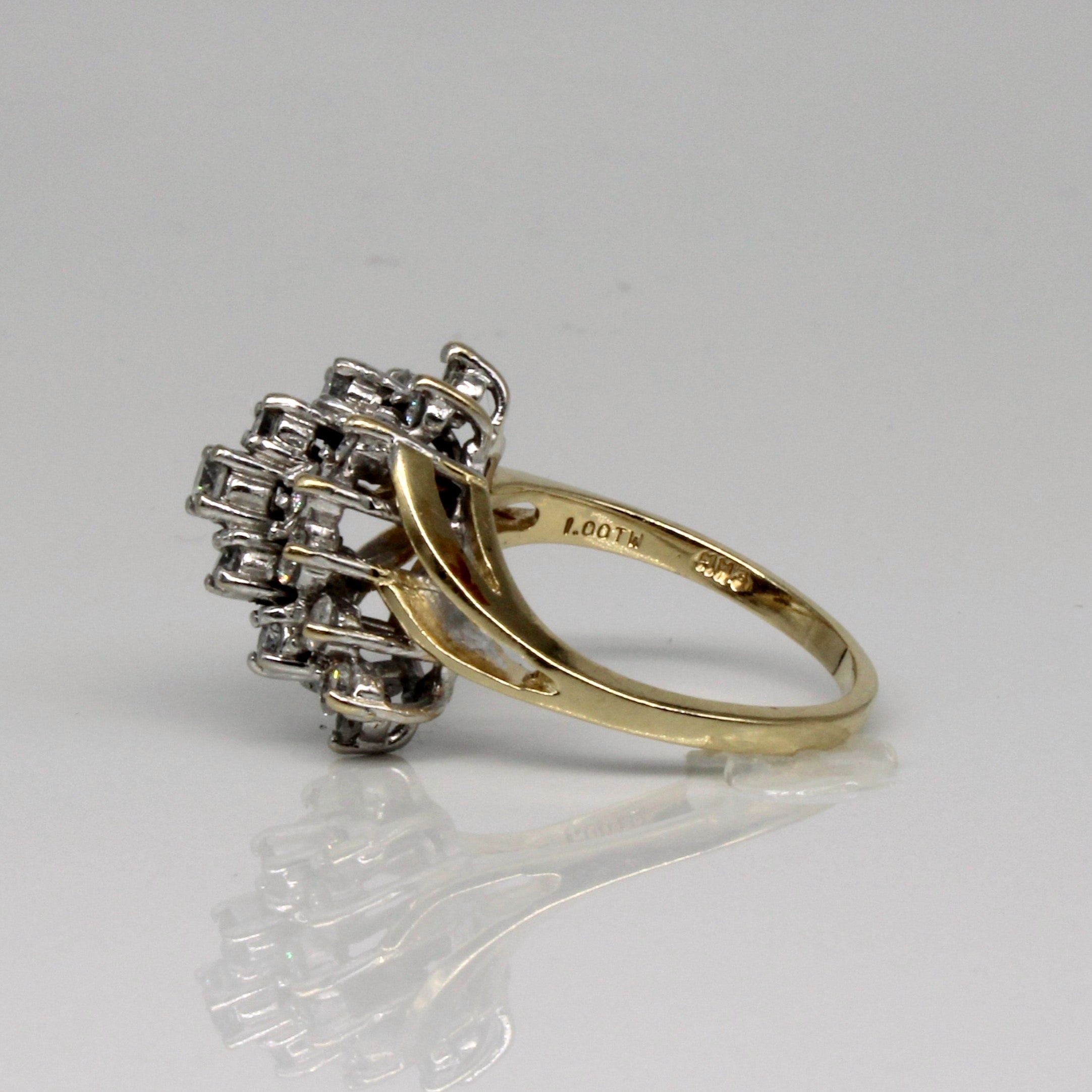 Cluster Diamond Ring | 1.00ctw | SZ 7.75 |