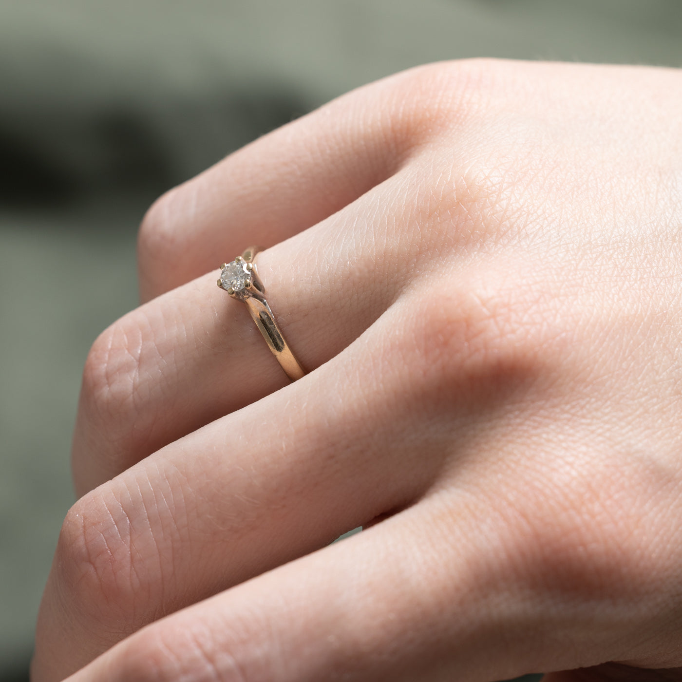 Solitaire Diamond Ring | 0.20ct | SZ 4.5