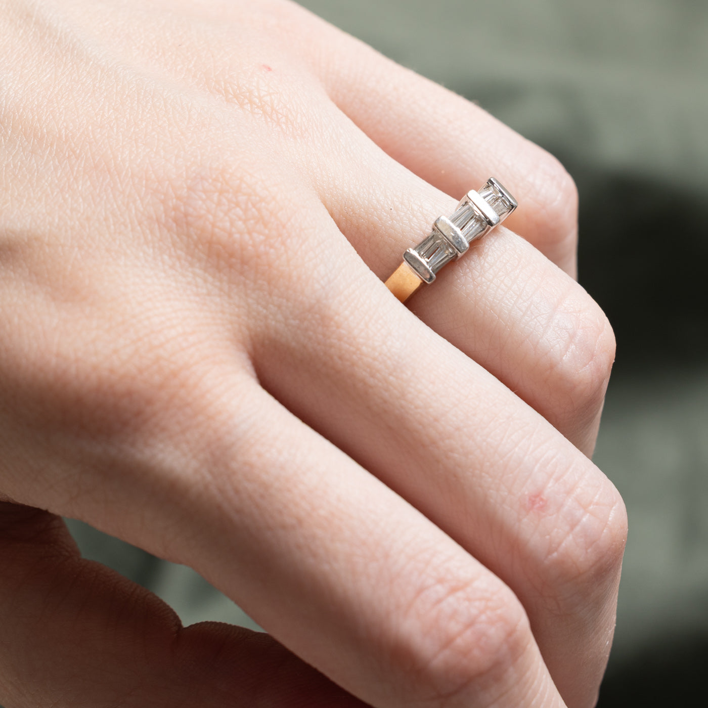 Channel Set Baguette Cut Diamond Ring | 0.40ctw | SZ 5.75