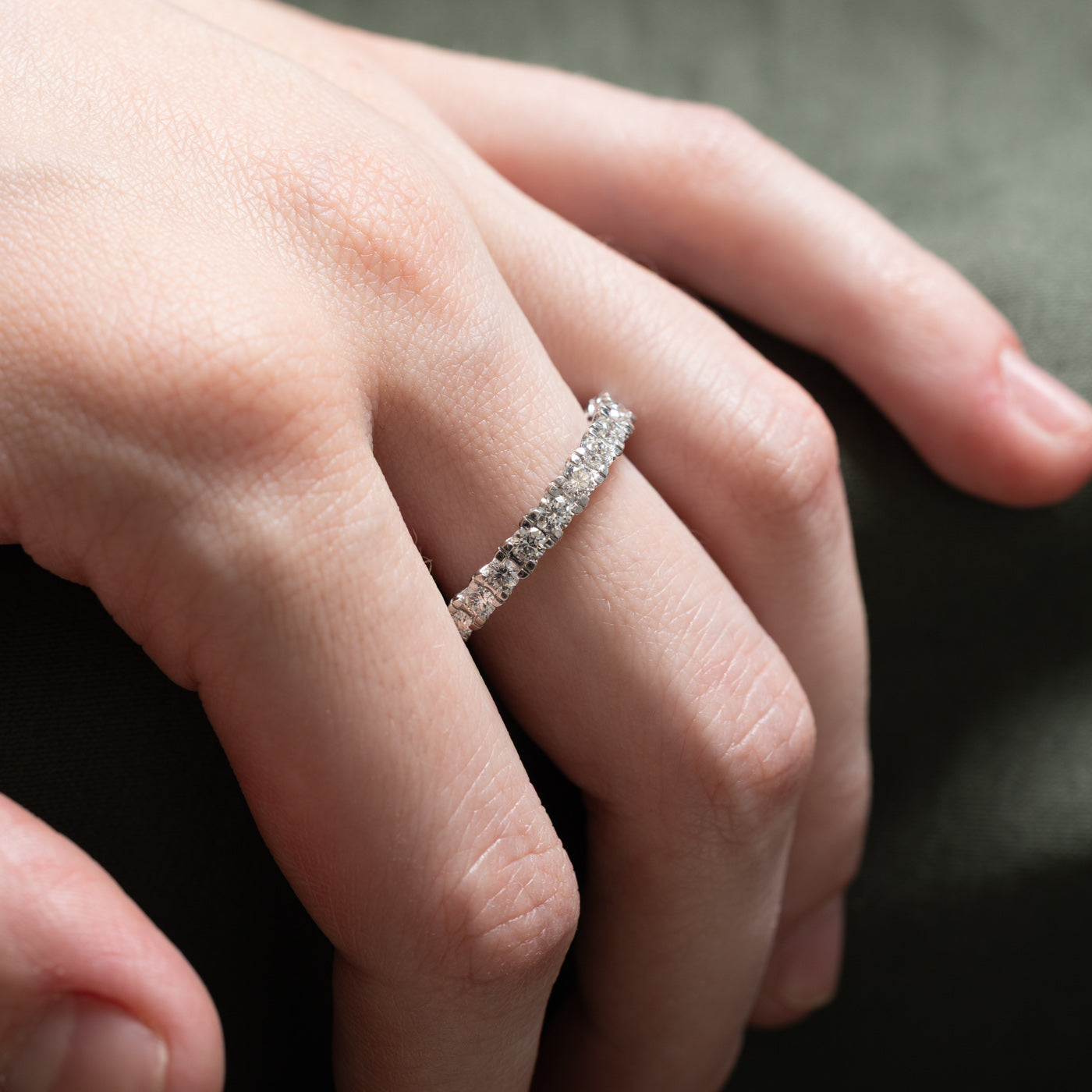 Semi Eternity Diamond Band | 1.00ctw | SZ 7