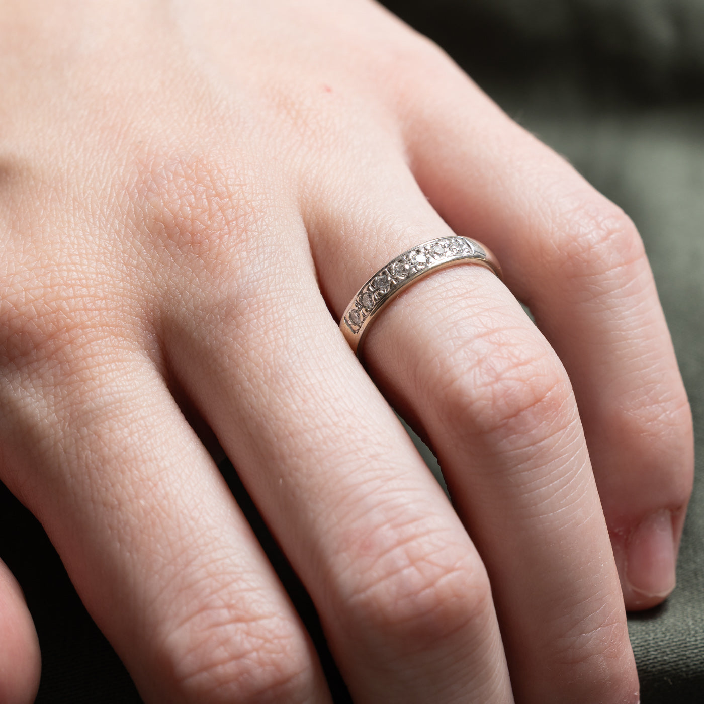 Semi Eternity Diamond Band | 0.20ctw | SZ 5.5