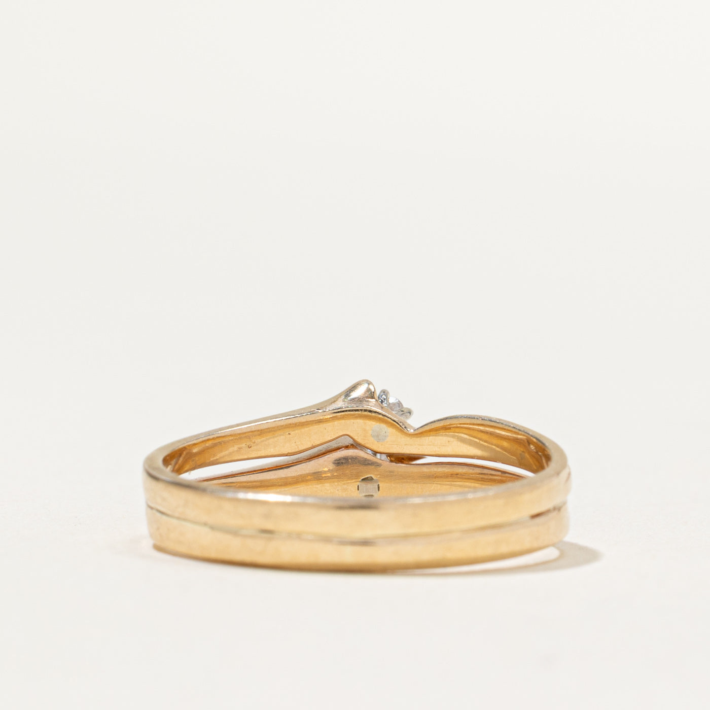 Two Stone Diamond Ring | 0.13ctw | SZ 8