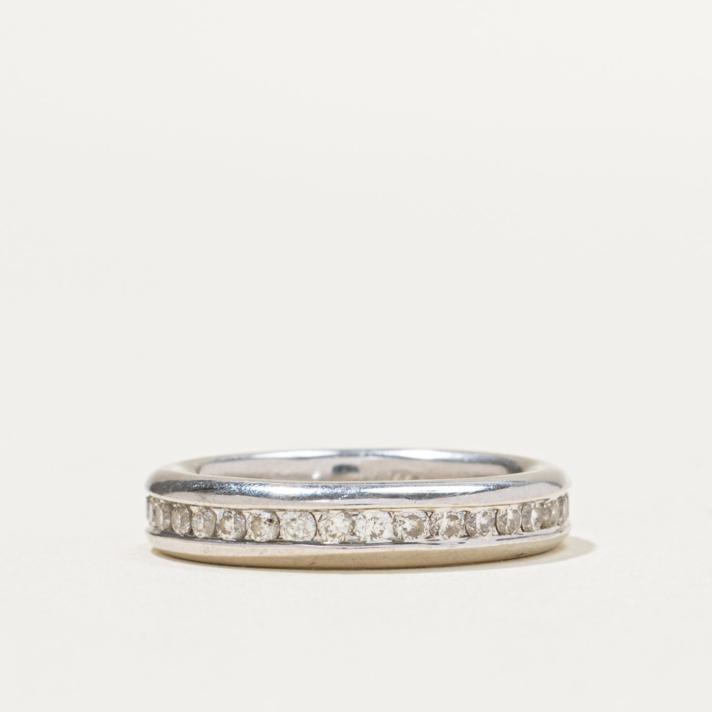Channel Set Semi Eternity Diamond Band | 0.50ctw | SZ 5
