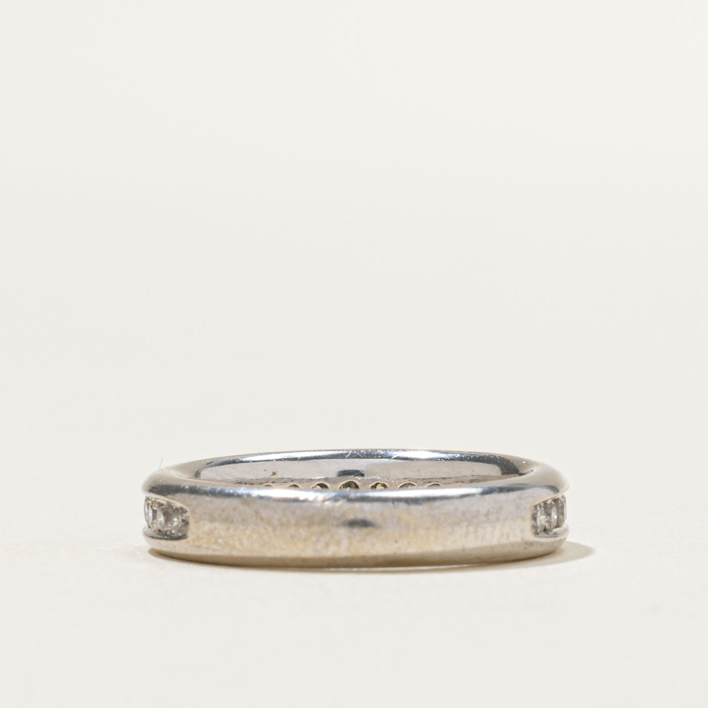 Channel Set Semi Eternity Diamond Band | 0.50ctw | SZ 5
