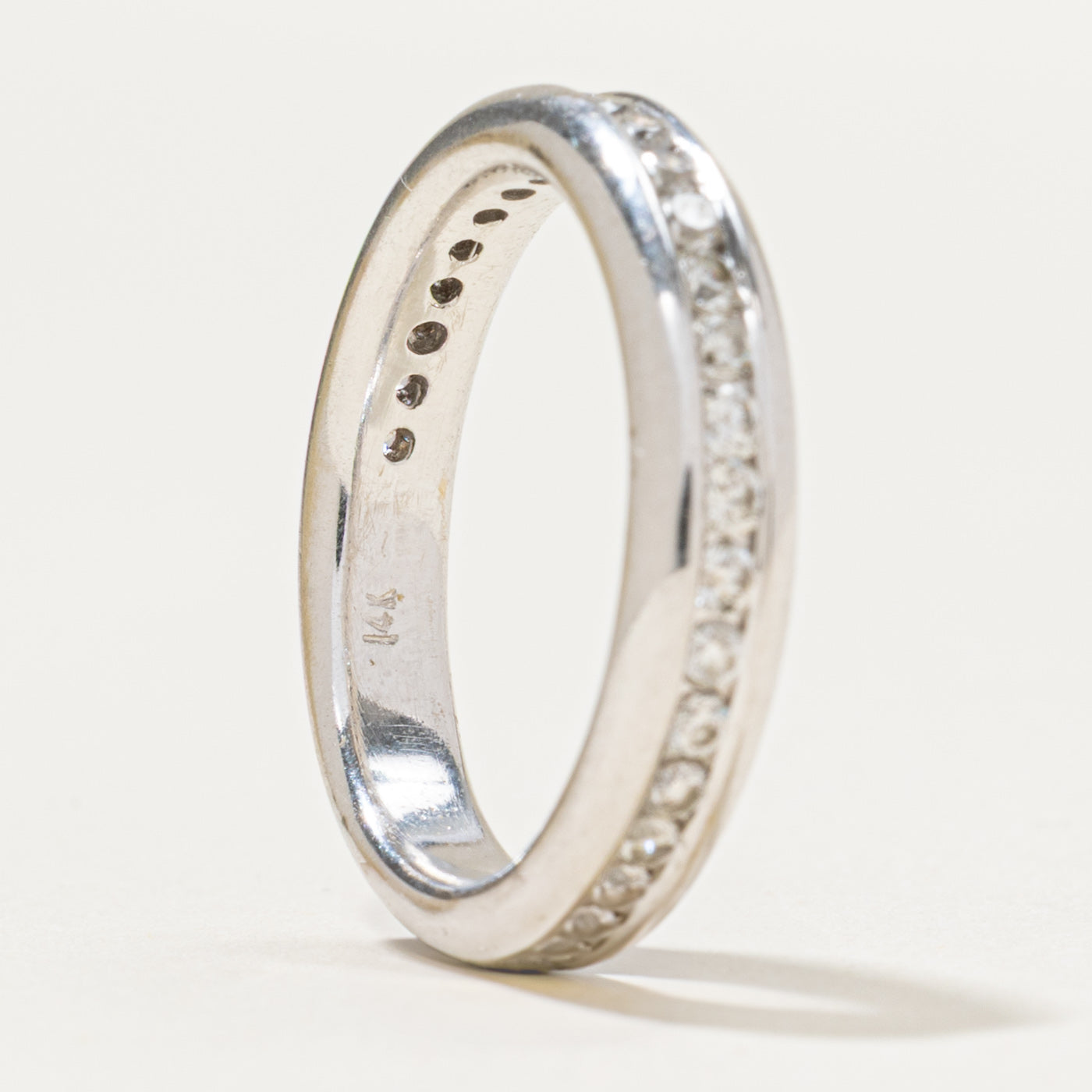 Channel Set Semi Eternity Diamond Band | 0.50ctw | SZ 5