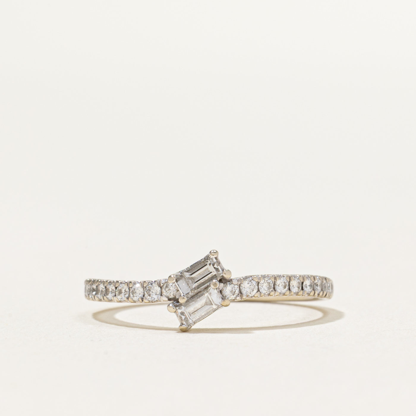 Double Baguette Diamond Ring | 0.46ctw | SZ 6