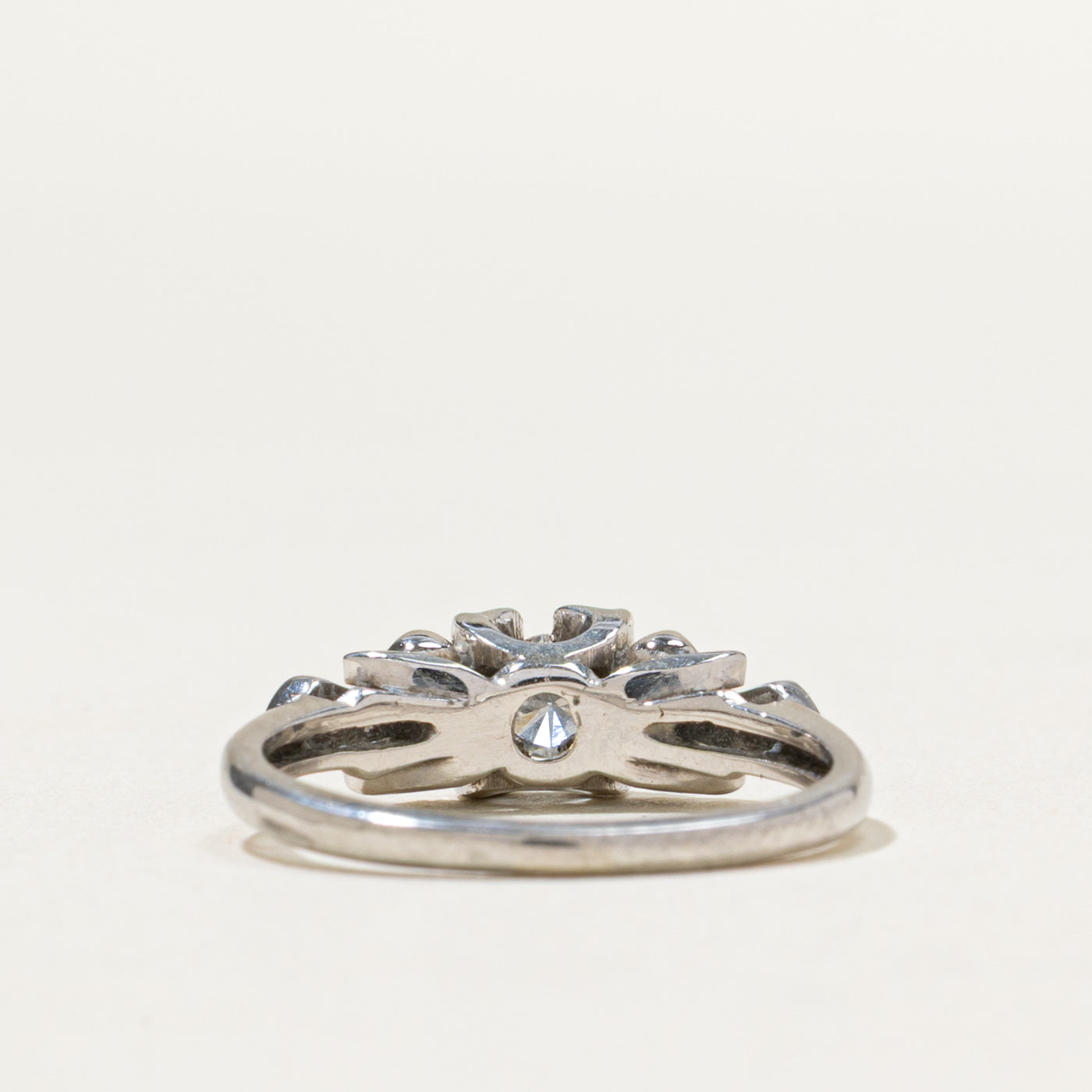 Illusion Set Diamond Engagement Ring | 0.28ctw | SZ 5.5