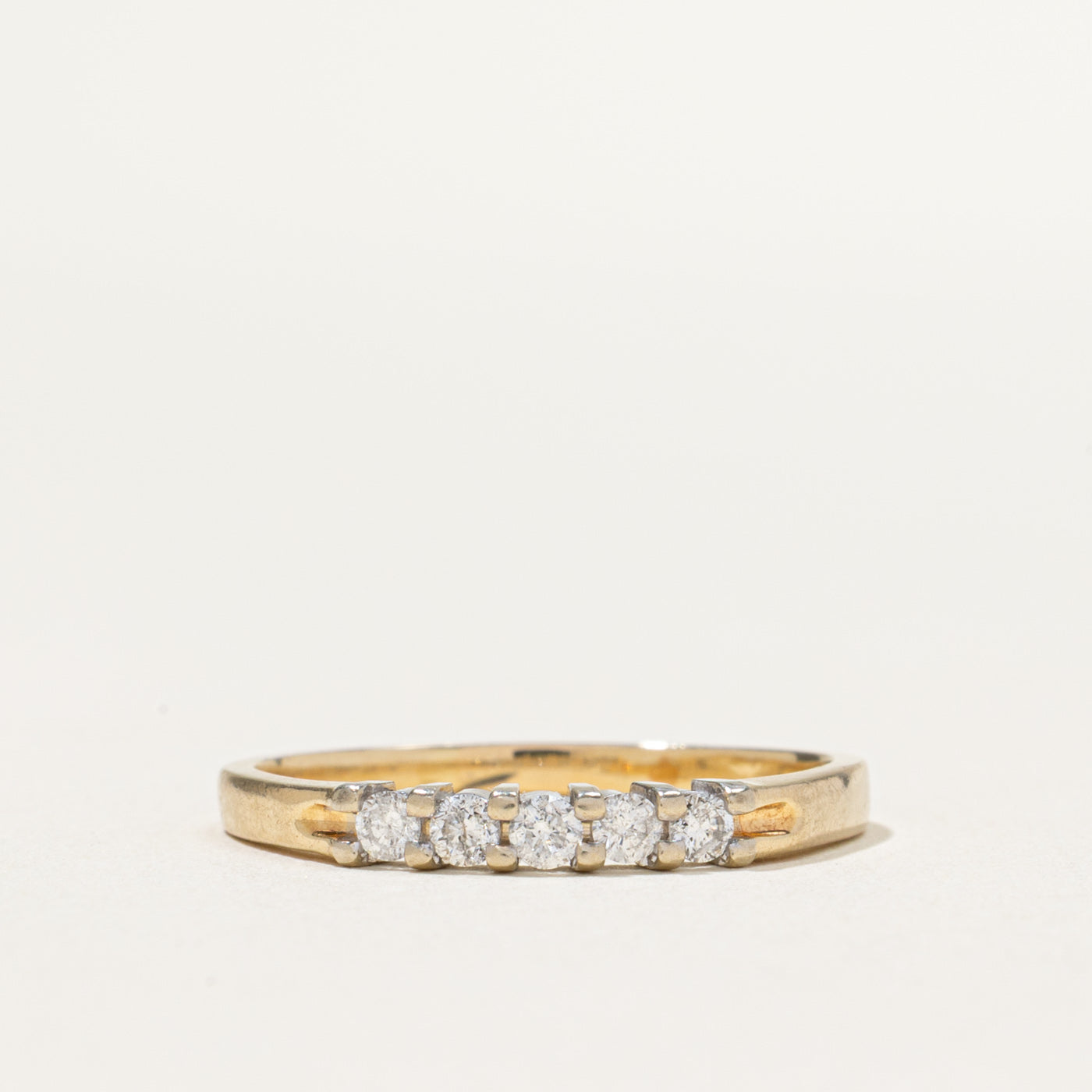 Five Stone Diamond Band | 0.20ctw | SZ 9