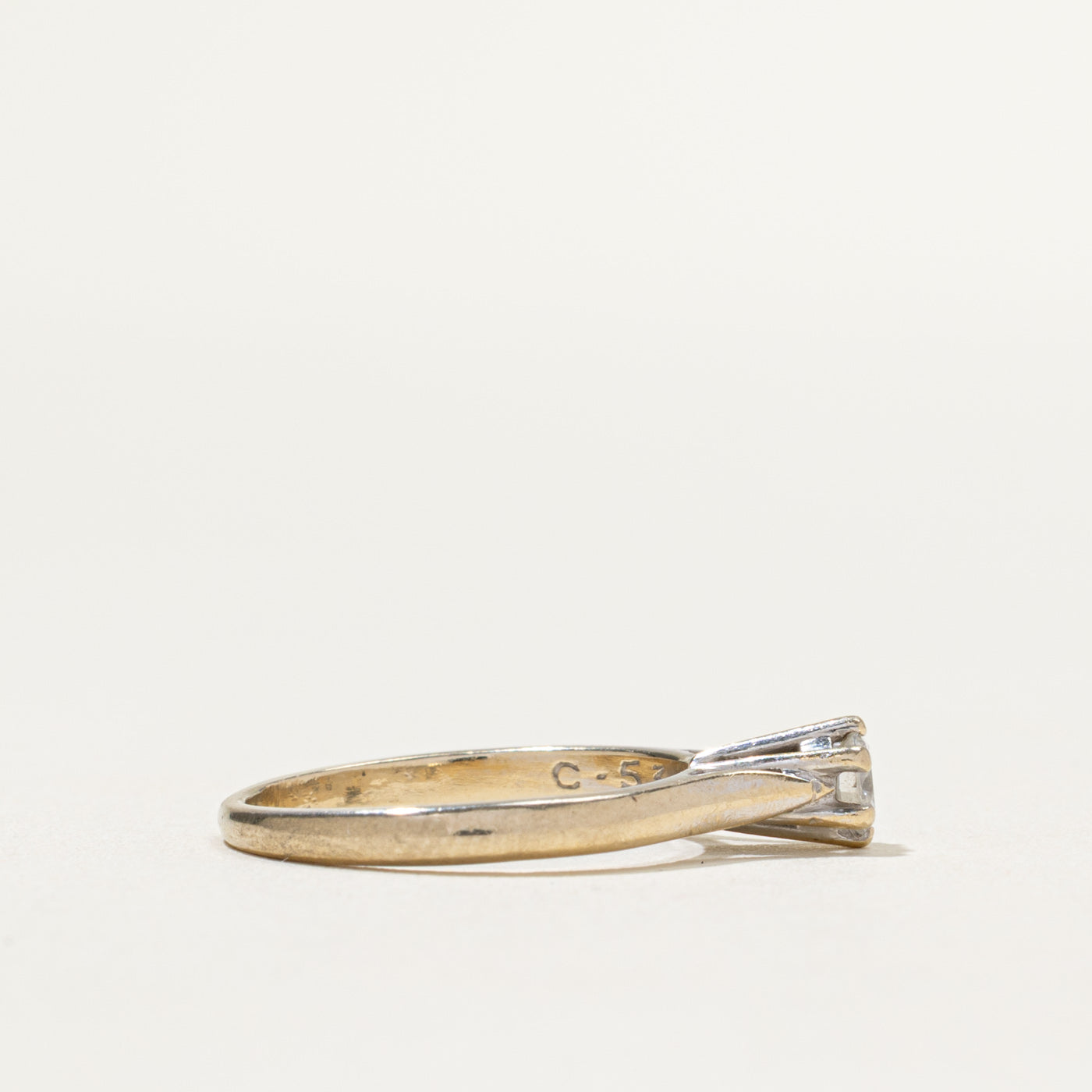 Solitaire Diamond Ring | 0.20ct | SZ 4.5