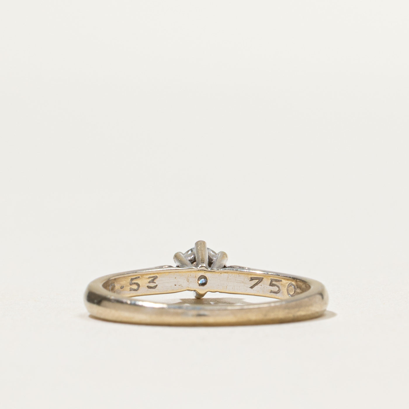 Solitaire Diamond Ring | 0.20ct | SZ 4.5