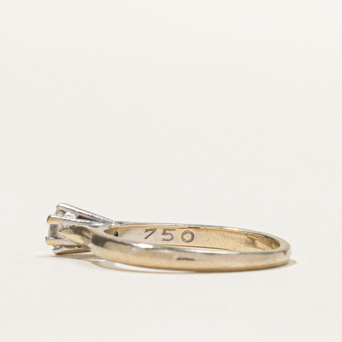 Solitaire Diamond Ring | 0.20ct | SZ 4.5
