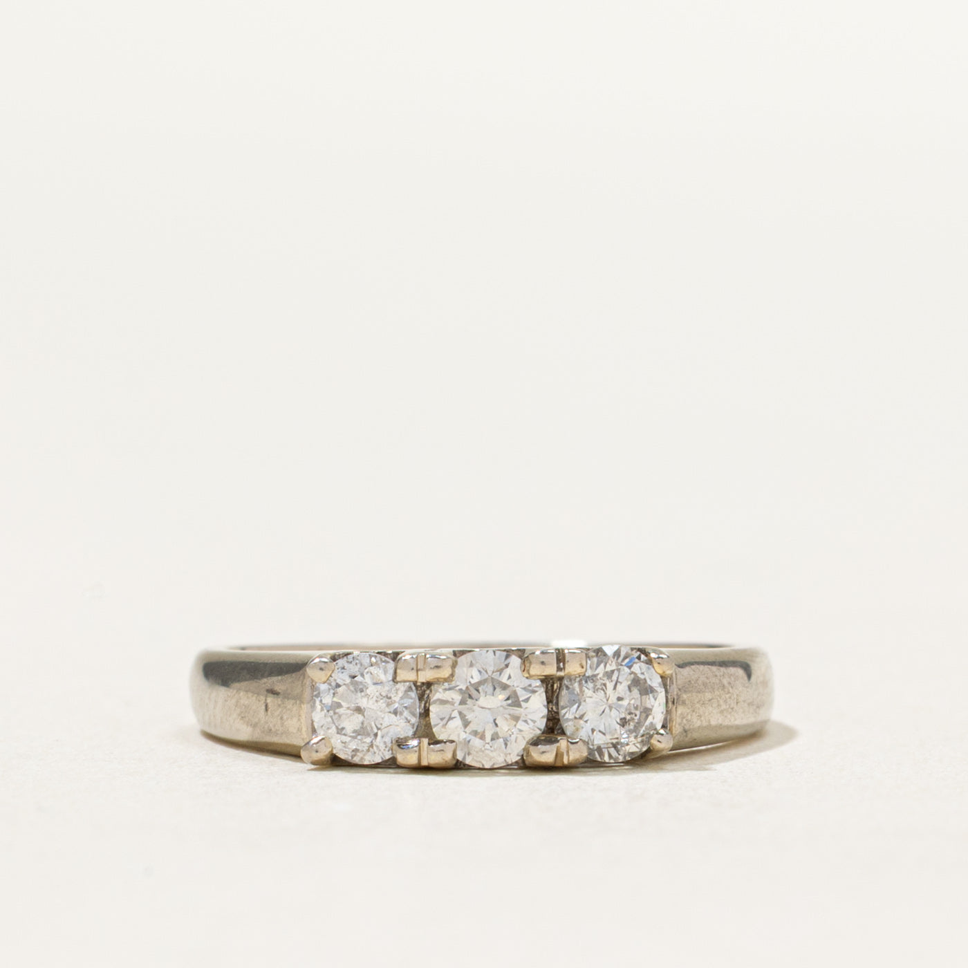 Three Stone Diamond Ring | 0.46ctw | SZ 5.5