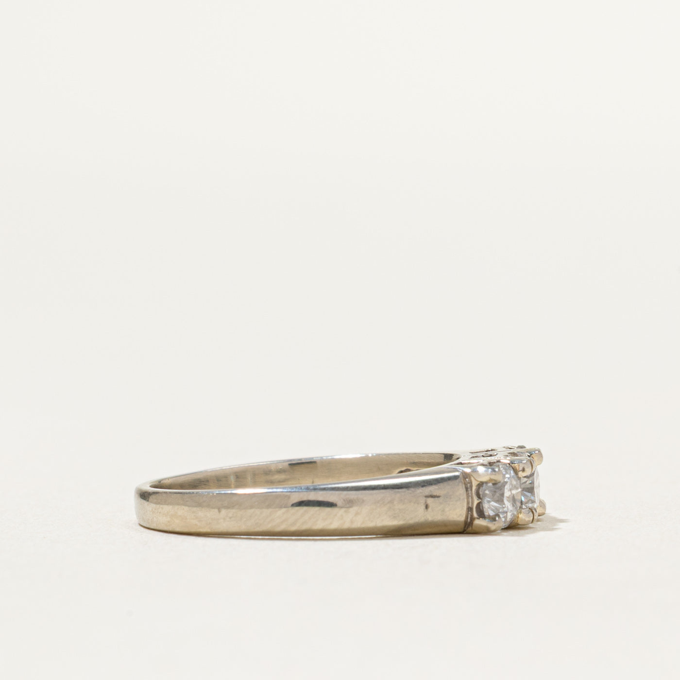 Three Stone Diamond Ring | 0.46ctw | SZ 5.5