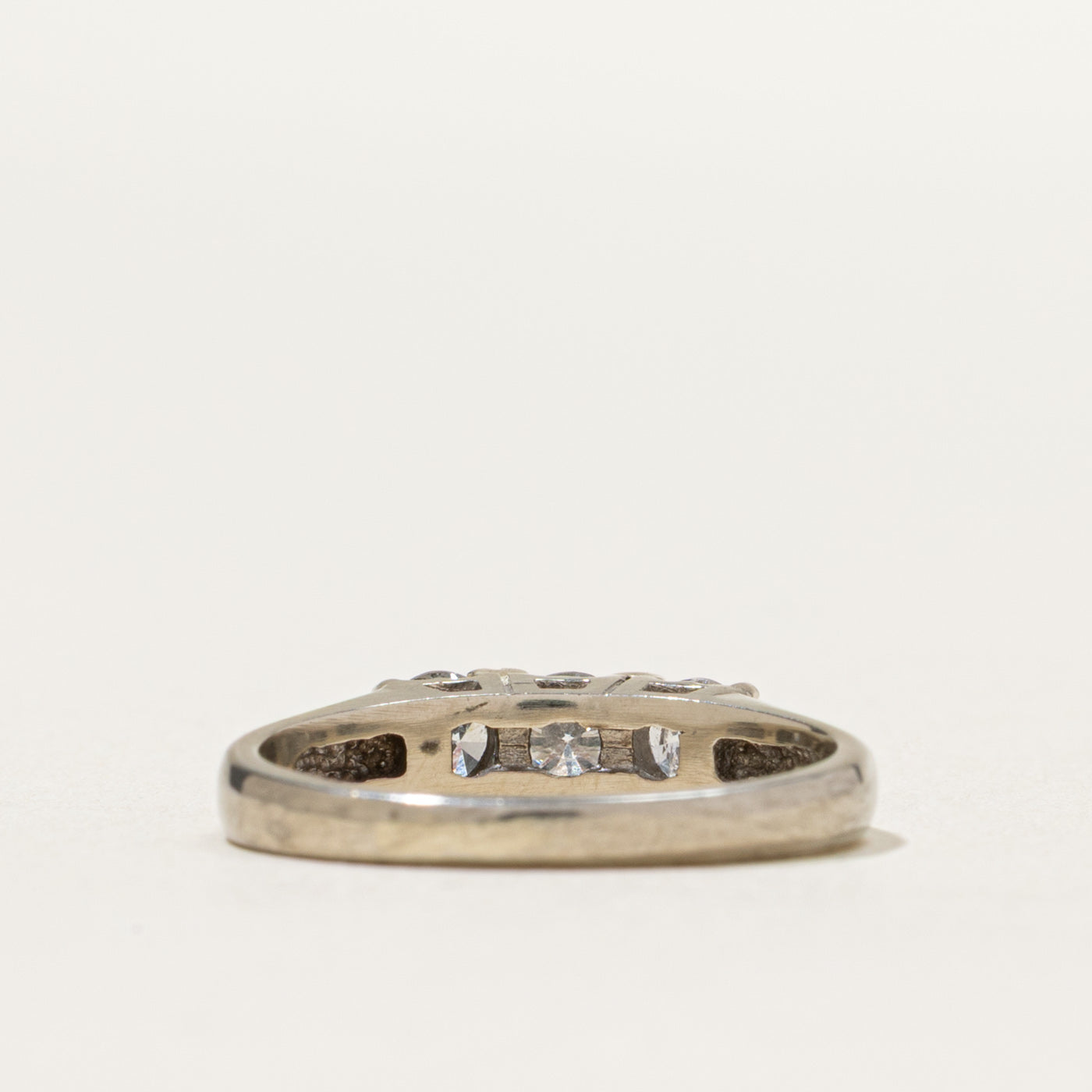 Three Stone Diamond Ring | 0.46ctw | SZ 5.5