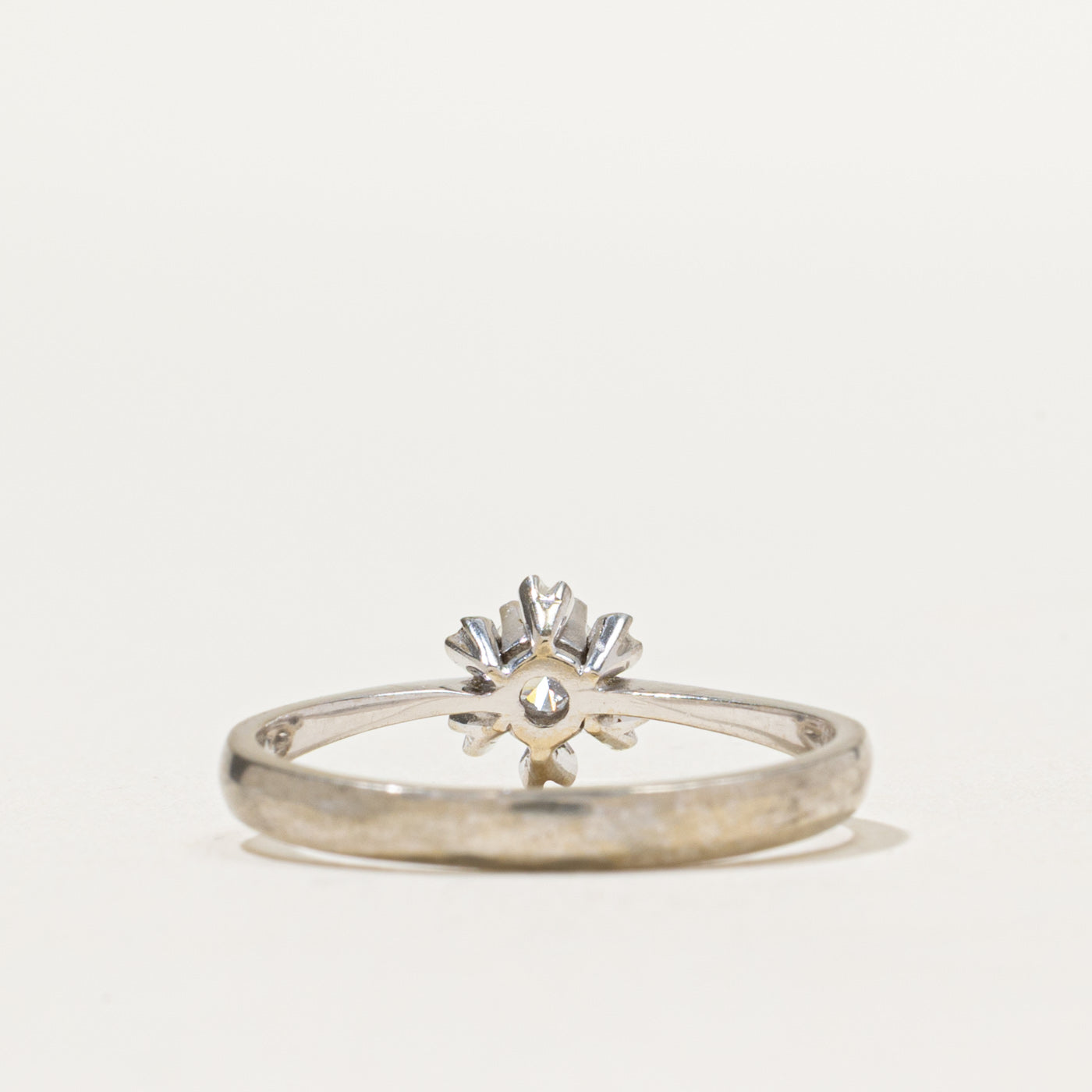 High Set Solitaire Diamond Ring | 0.20ct | SZ 7.25