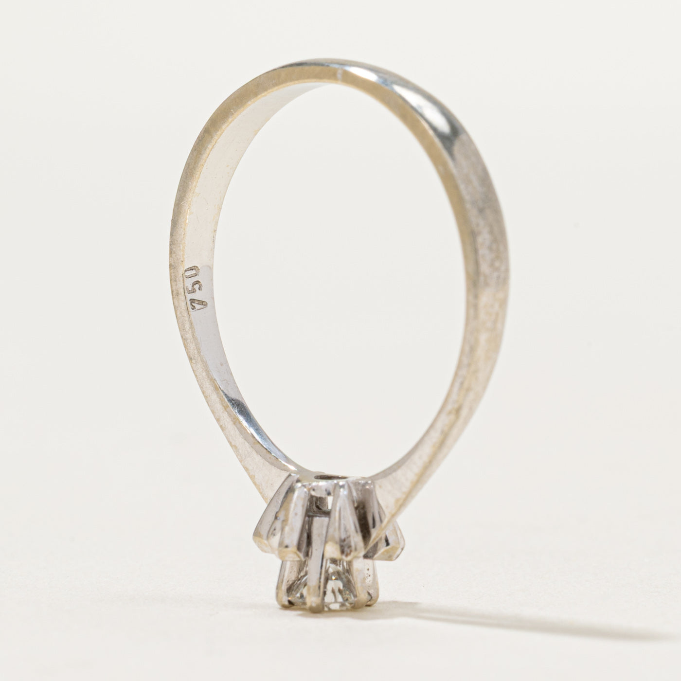 High Set Solitaire Diamond Ring | 0.20ct | SZ 7.25