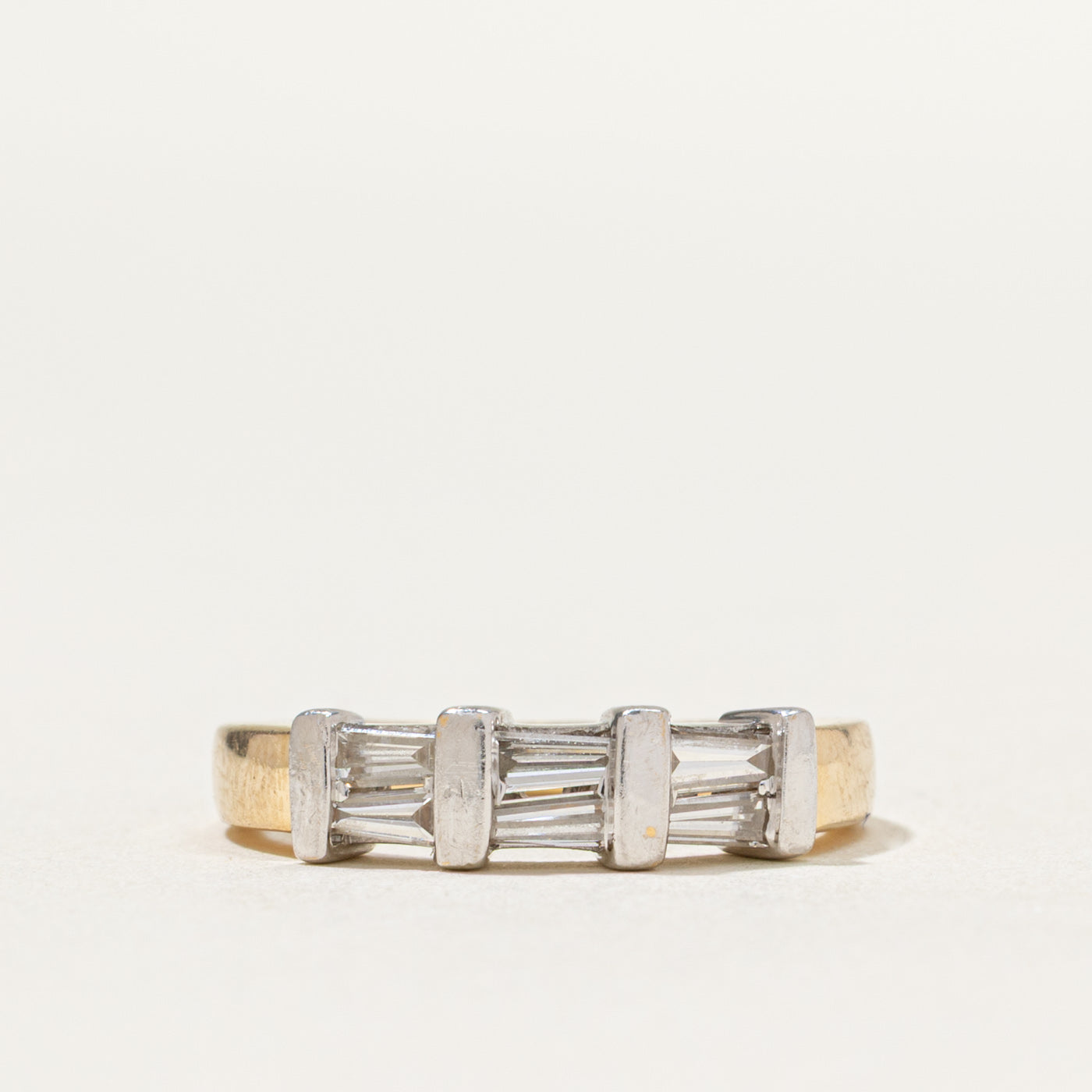 Channel Set Baguette Cut Diamond Ring | 0.40ctw | SZ 5.75