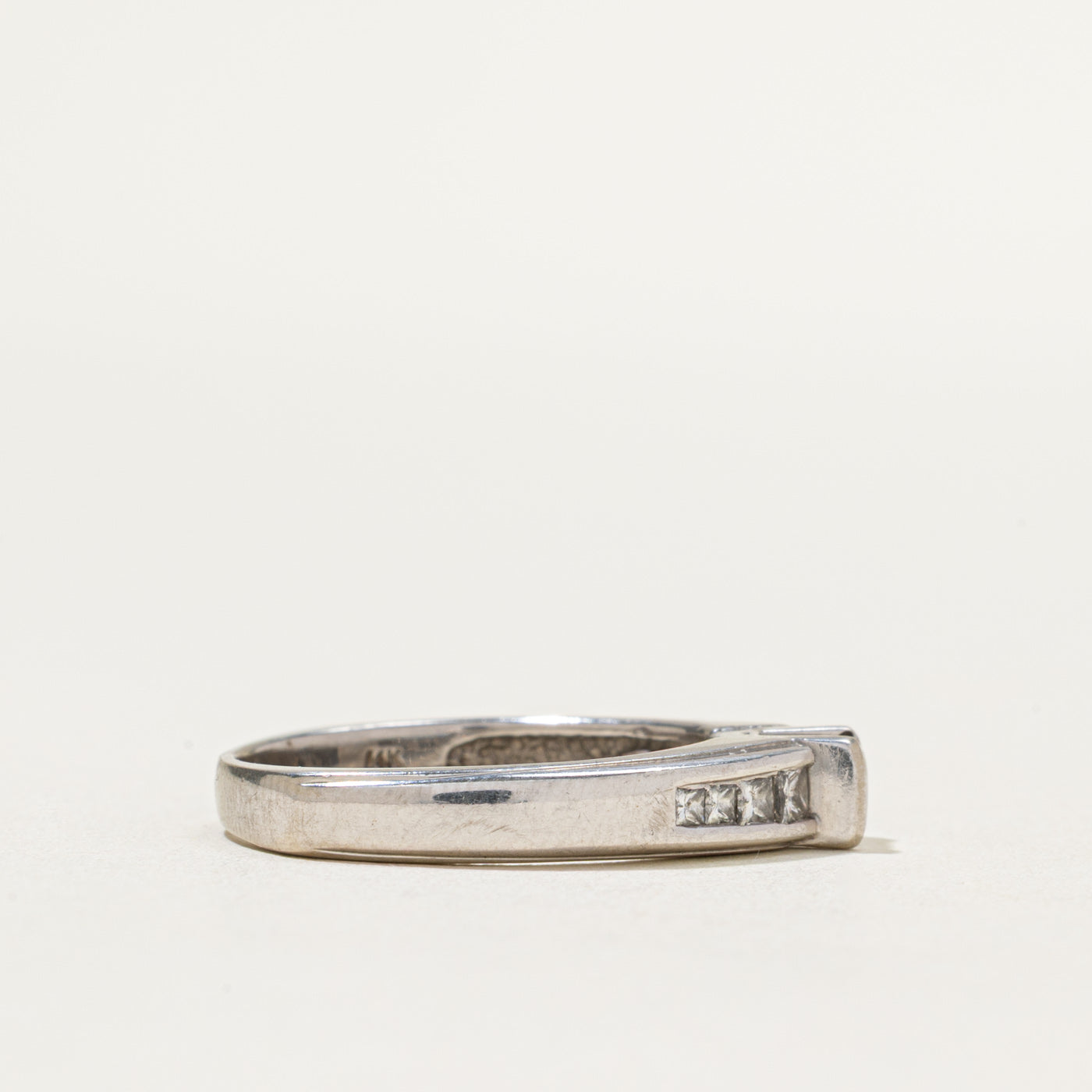 Princess Cut Diamond Engagement Ring | 0.72ctw | SZ 7.5