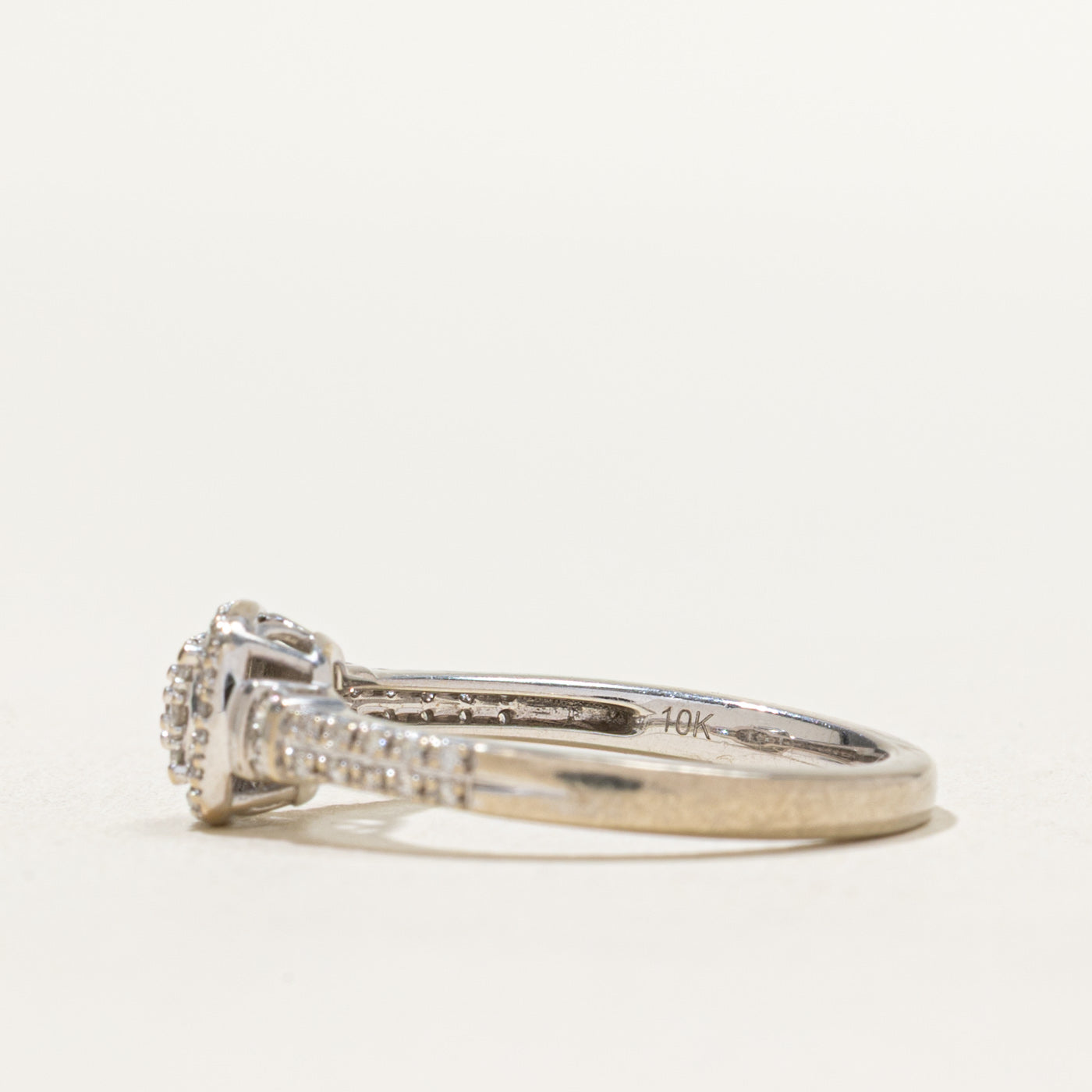 Halo Diamond Cluster Ring | 0.21ctw | SZ 7