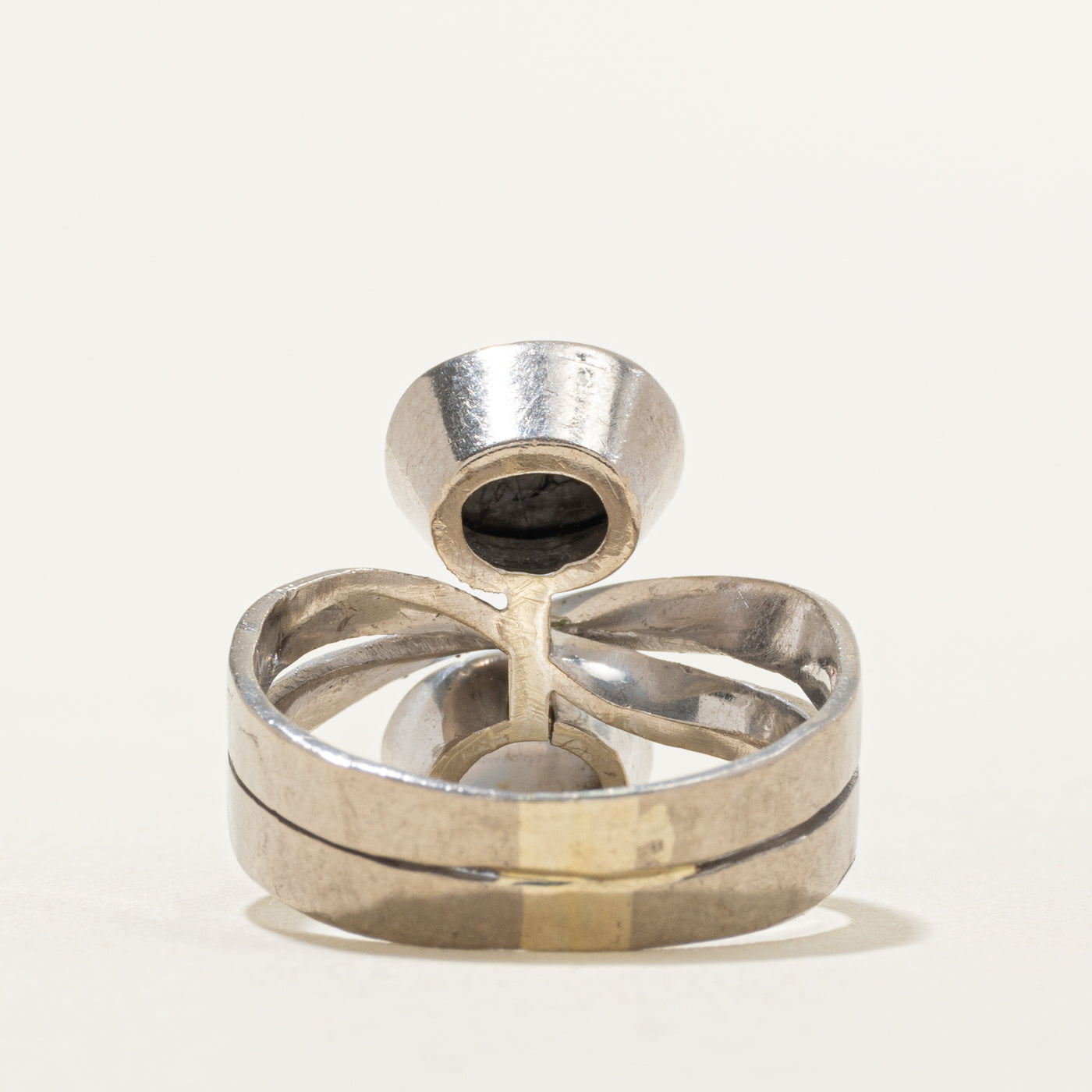 Blue & Black Star Sapphire Ring | 1.30ct, 1.00ct | SZ 6.5 |