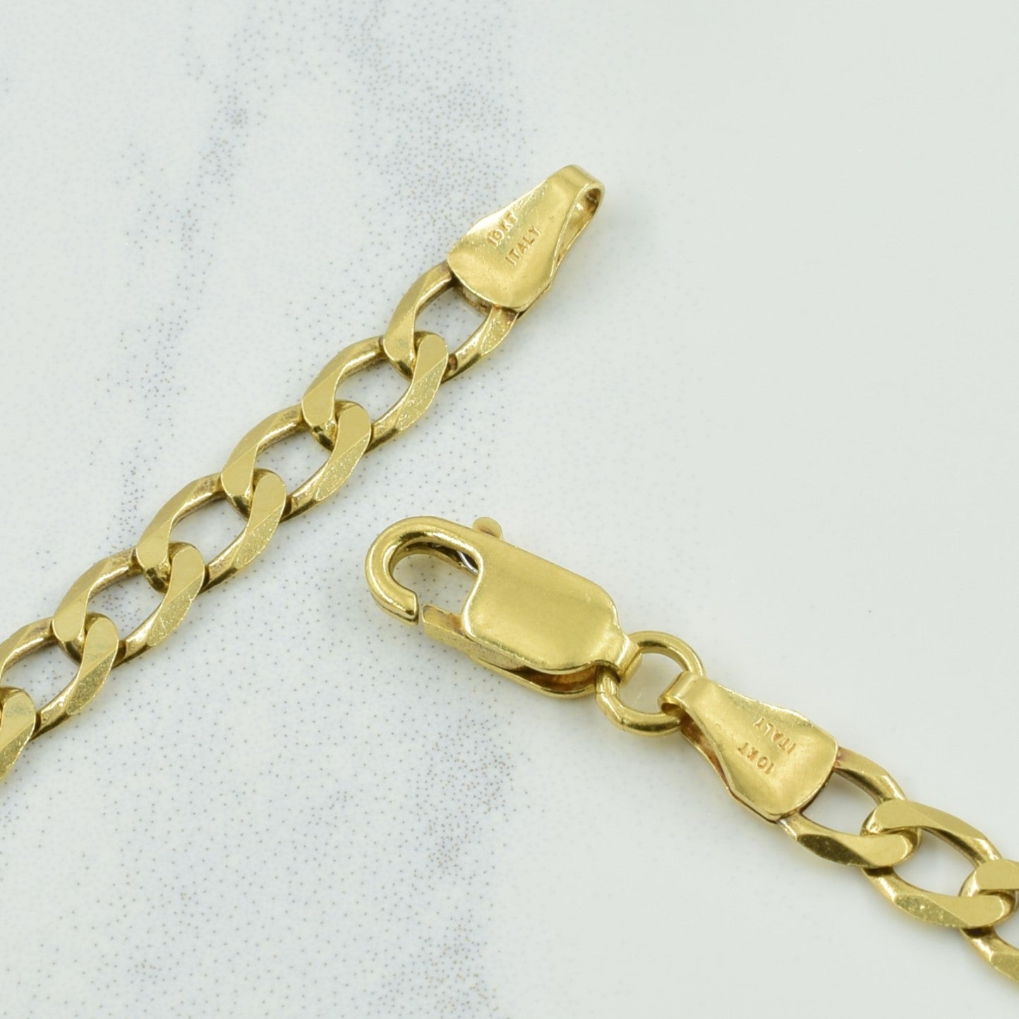 10k Yellow Gold Cuban Link Chain | 20" |