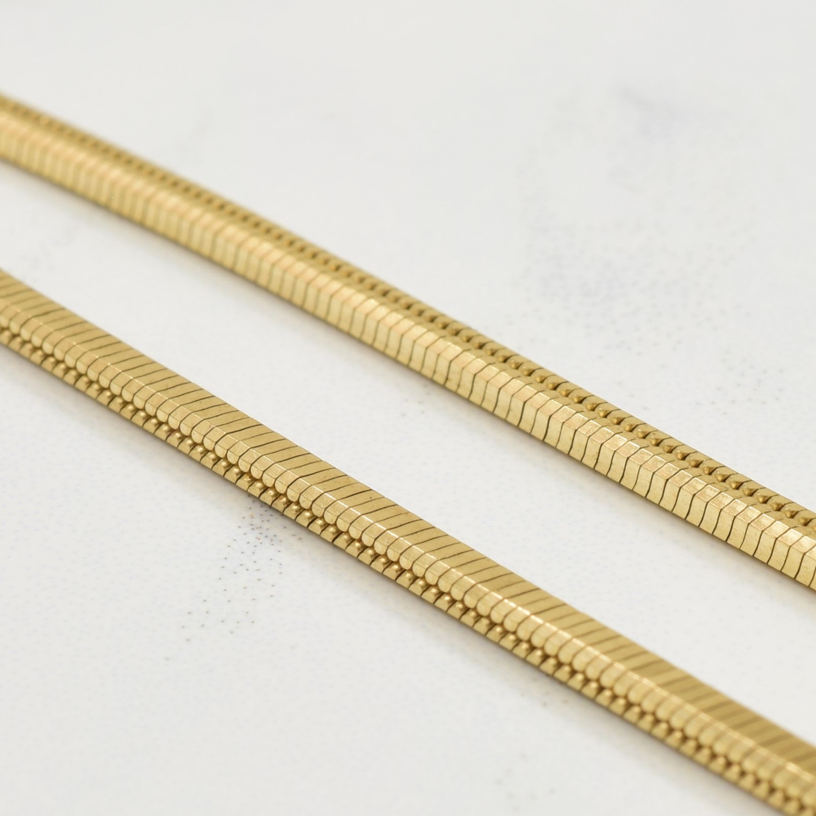 10k Yellow Gold Herringbone Chain | 19.25" |