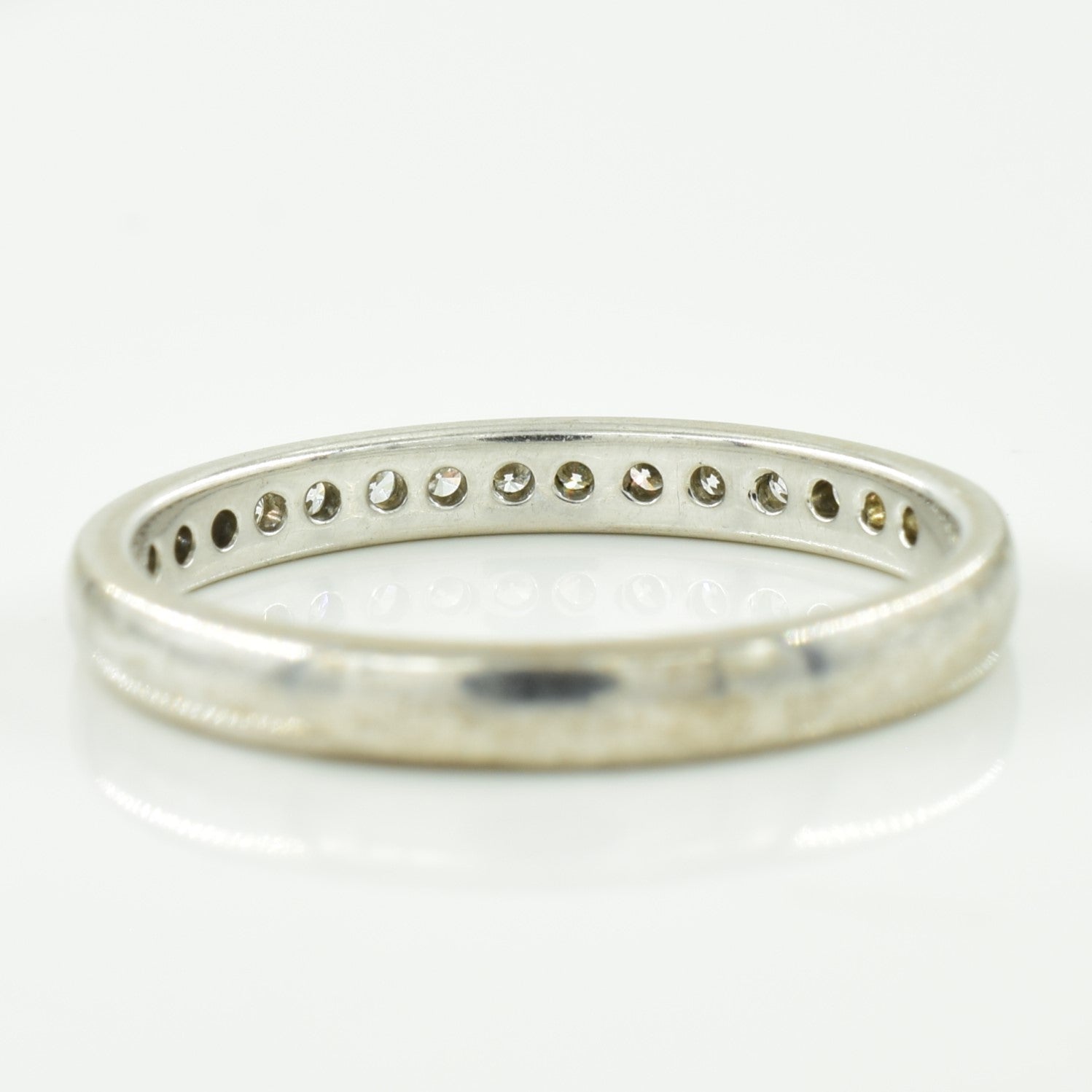 Semi Eternity Diamond Ring | 0.18ctw | SZ 5.25 |