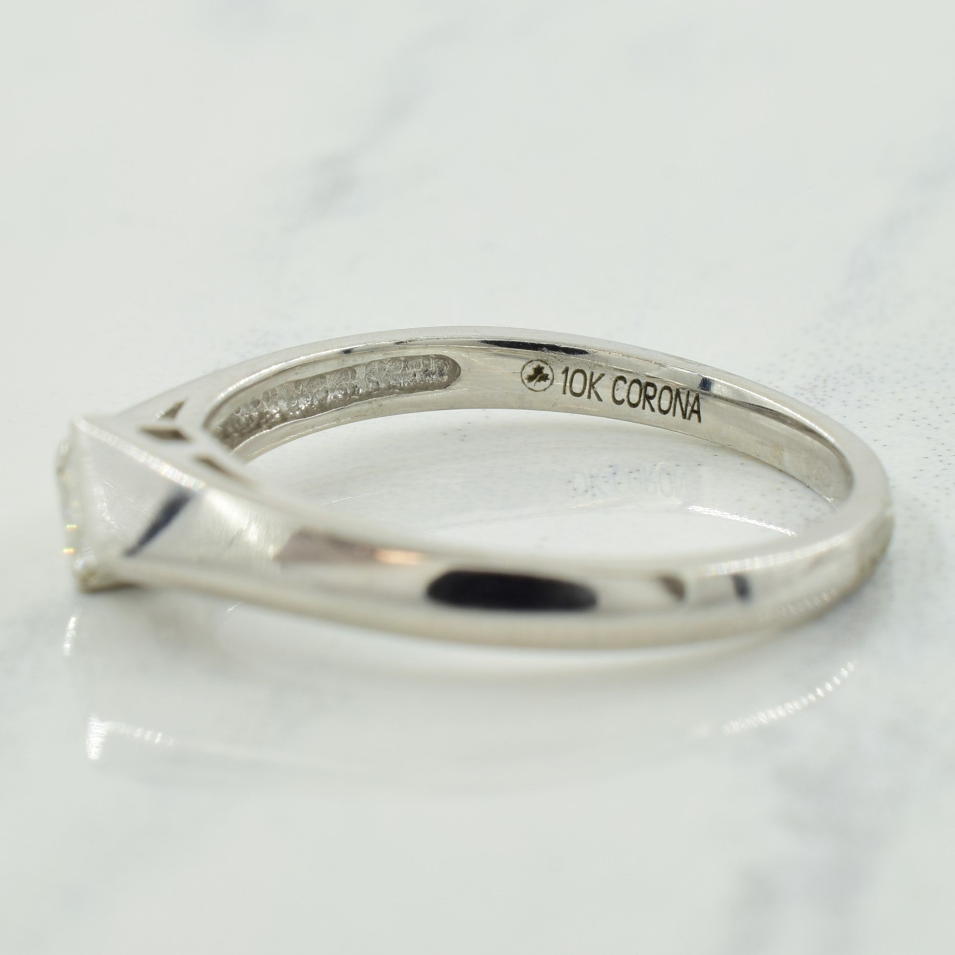 Solitaire Diamond Ring | 0.12ct | SZ 4.75 |
