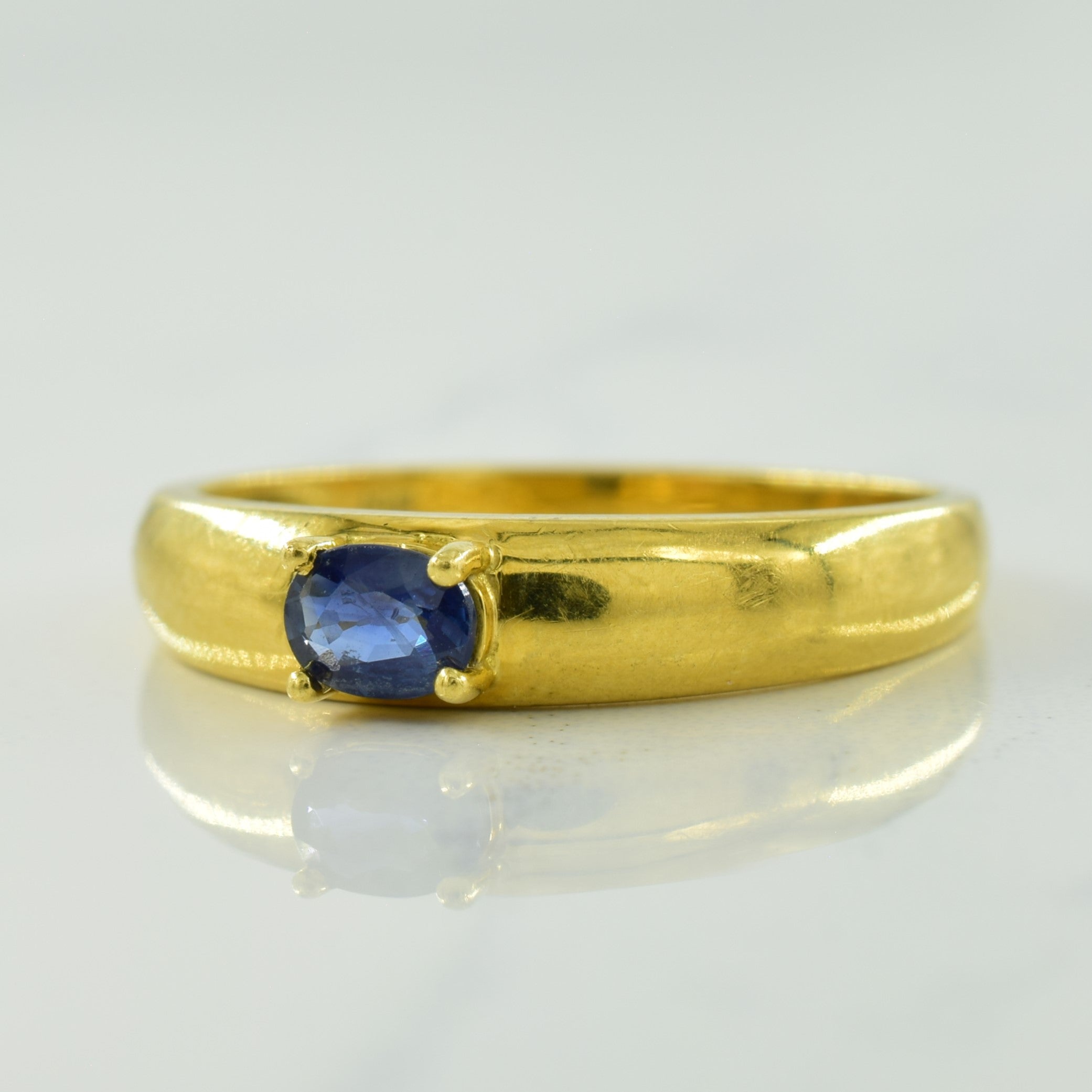 Blue Sapphire Ring | 0.18ct | SZ 6.5 |