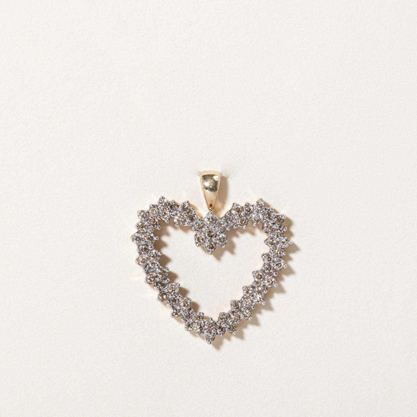 Diamond Heart Pendant | 0.95ctw |