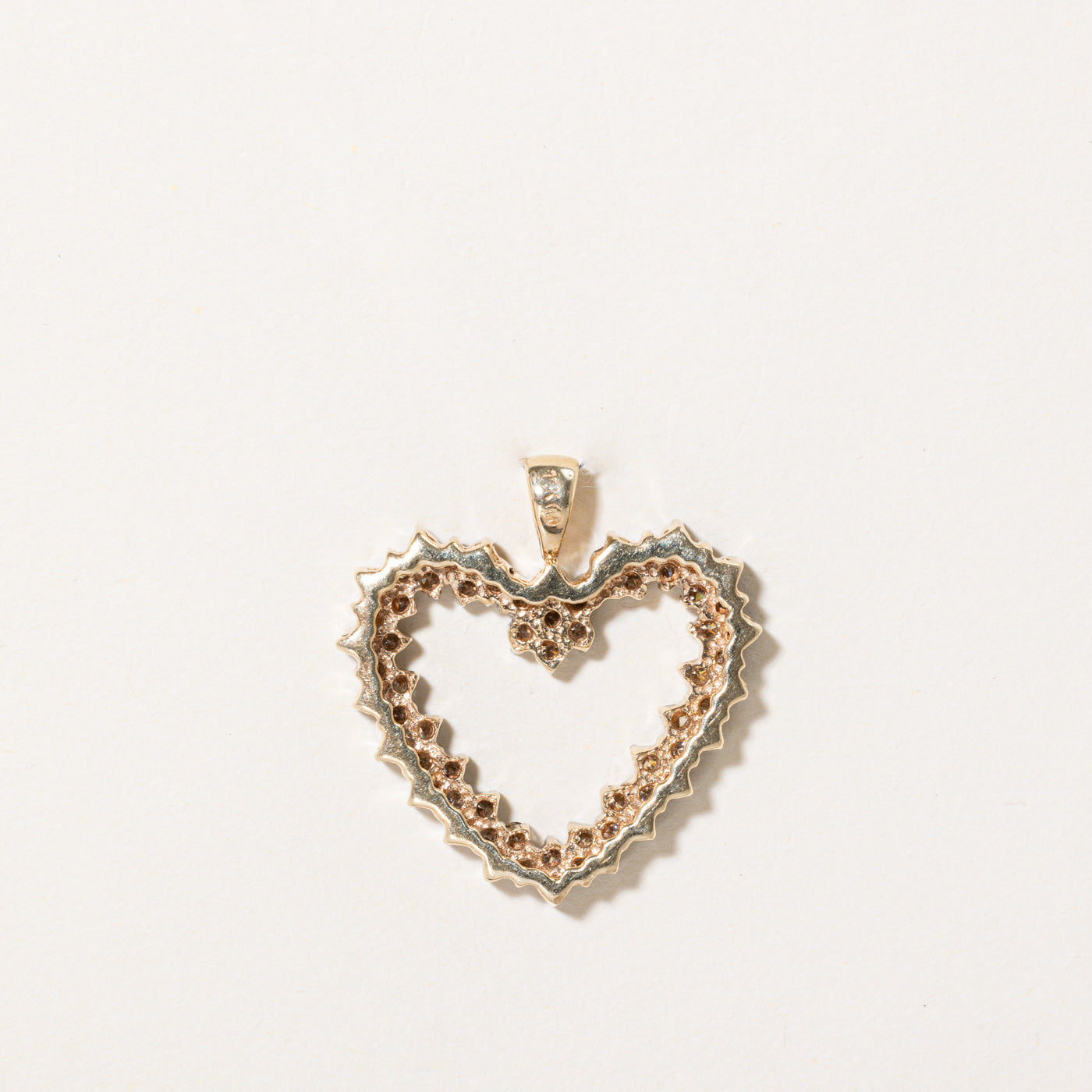 Diamond Heart Pendant | 0.95ctw |
