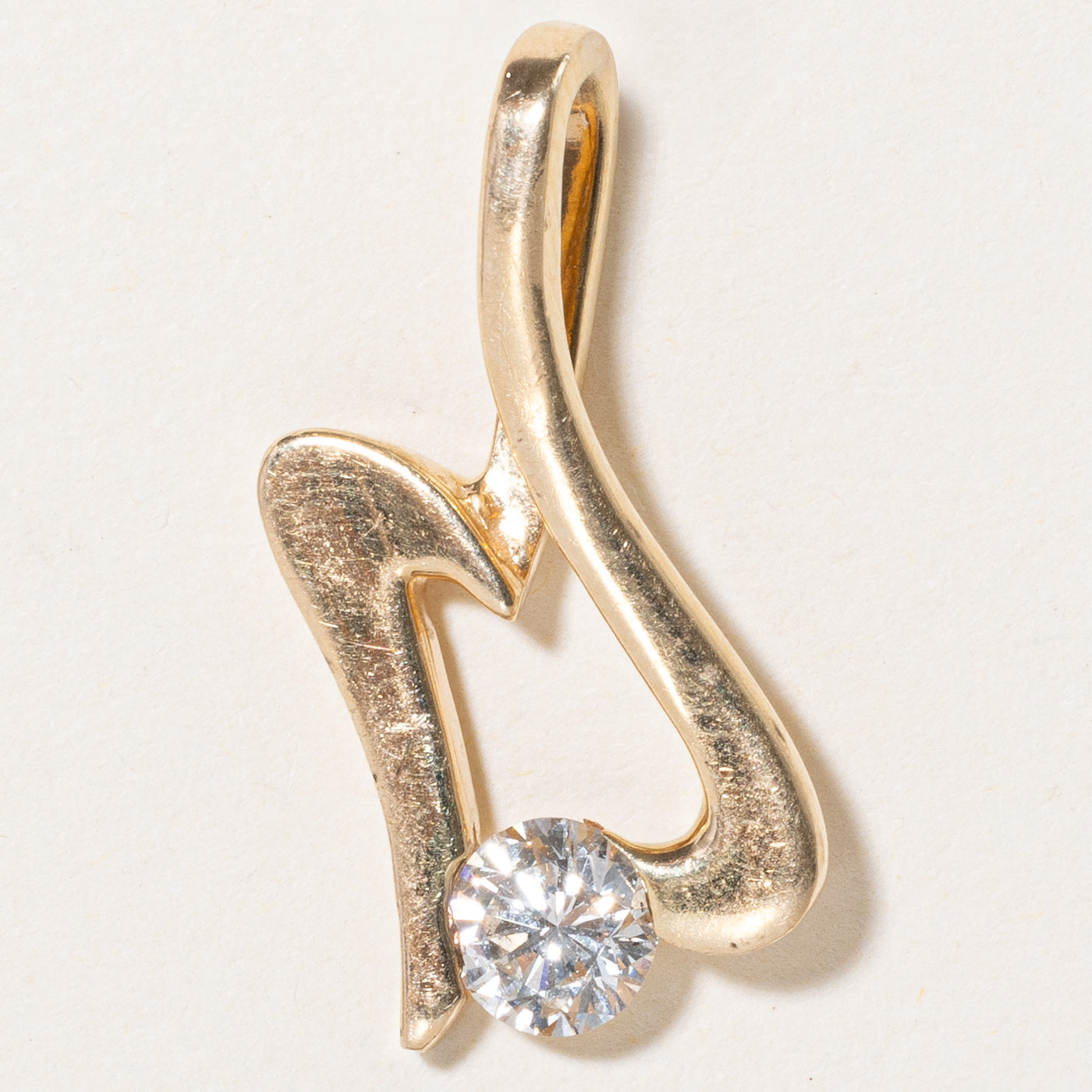 Diamond Abstract Pendant | 0.60ct |