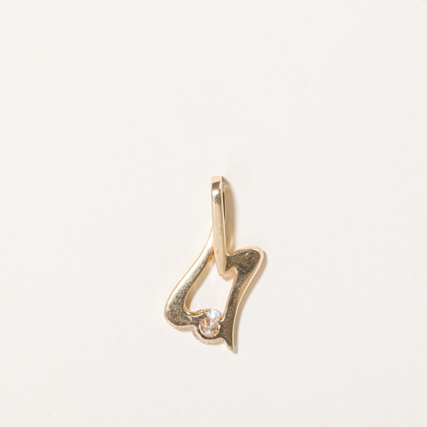 Diamond Abstract Pendant | 0.60ct |