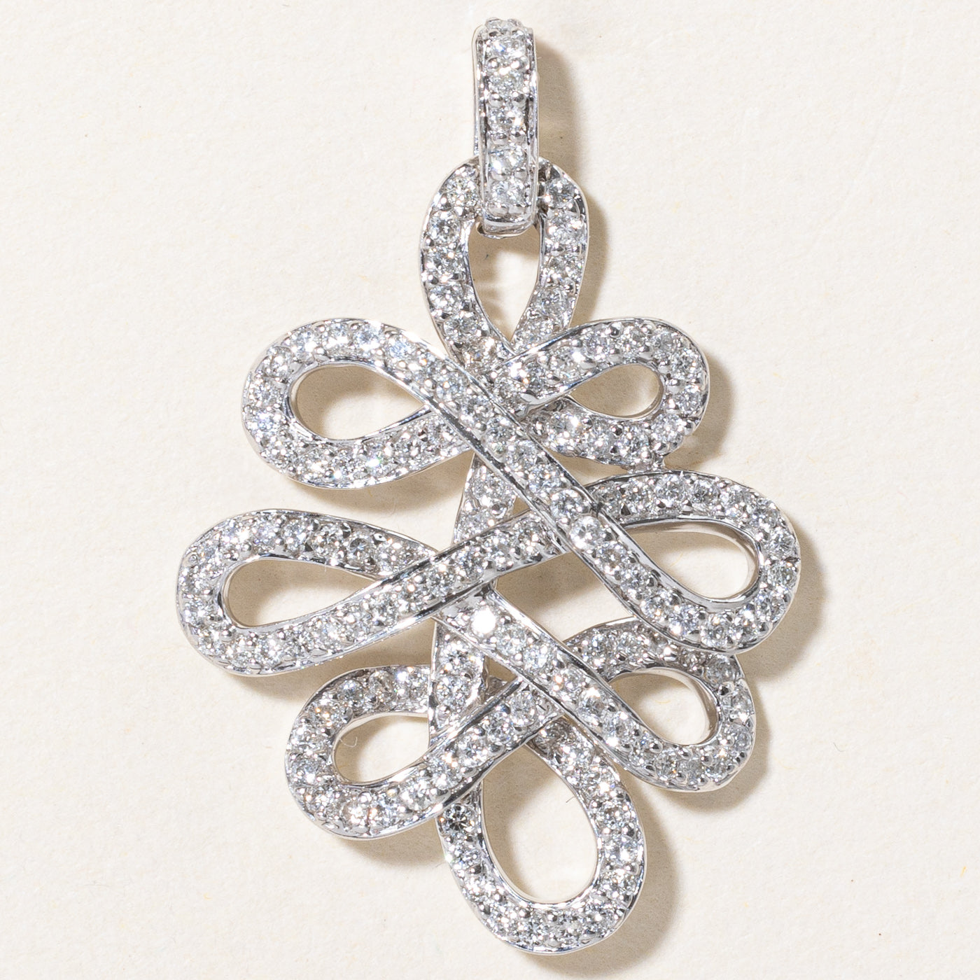 Diamond Swirl Pendant | 0.66ctw |