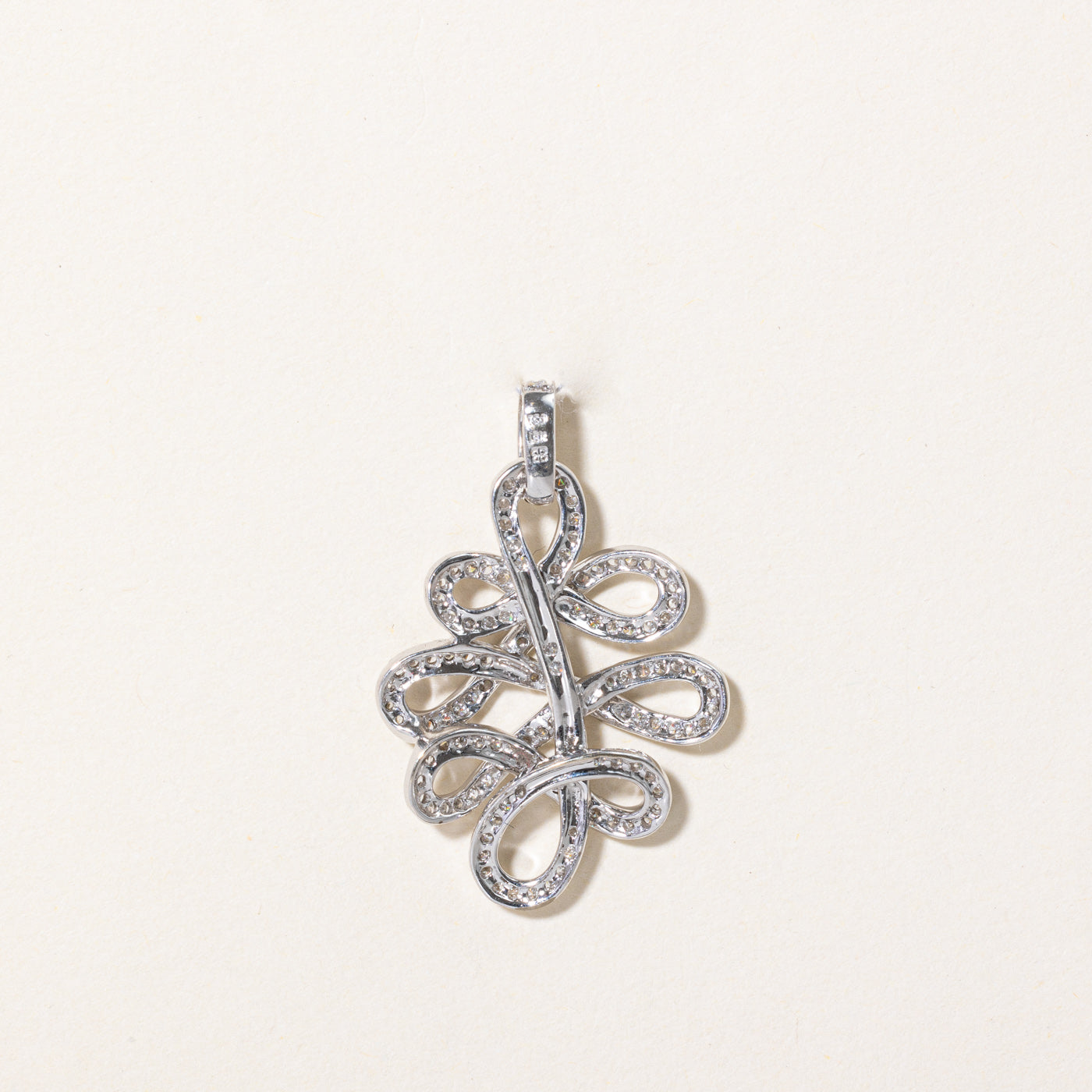 Diamond Swirl Pendant | 0.66ctw |