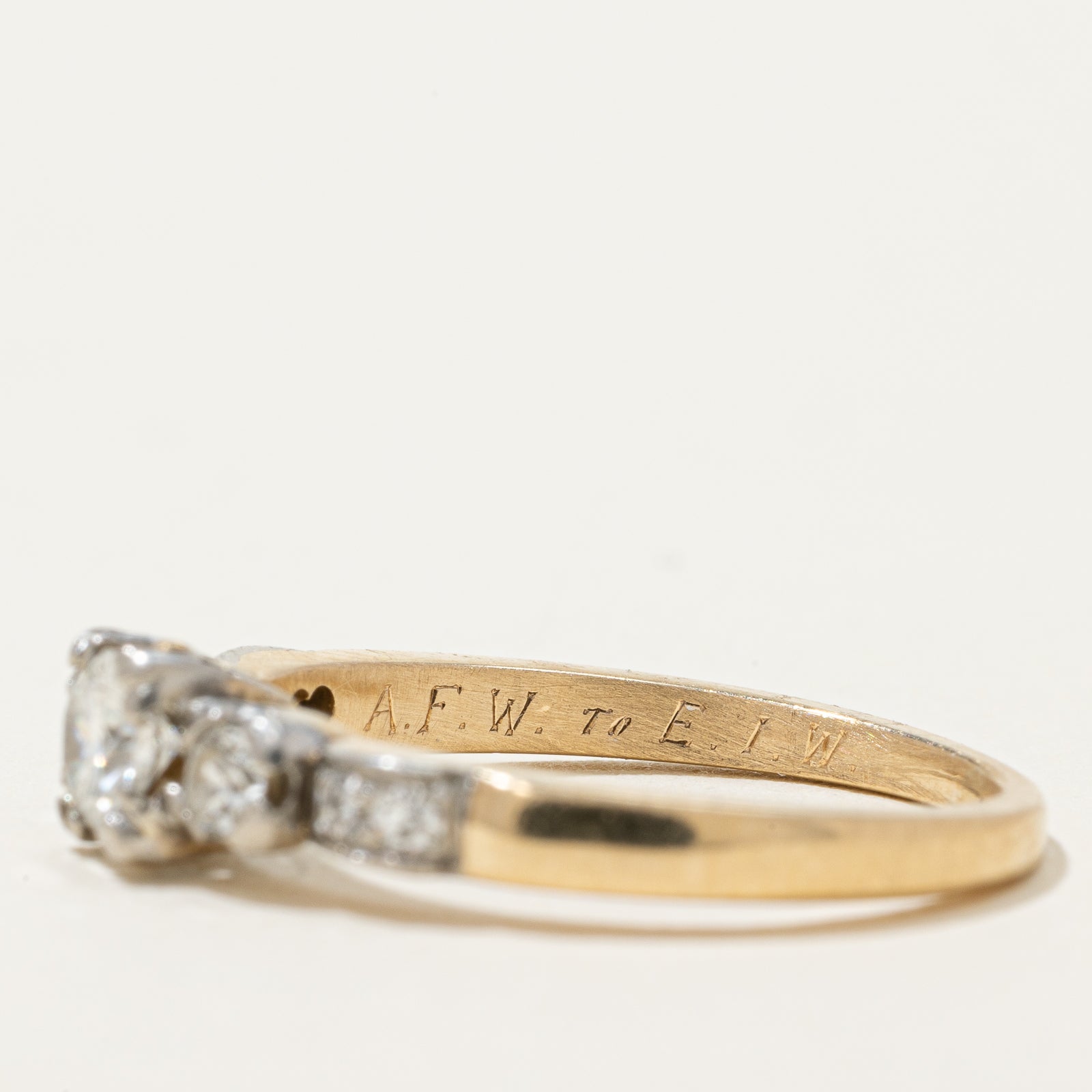 Vintage Diamond Ring | 0.36ctw | SZ 4 |